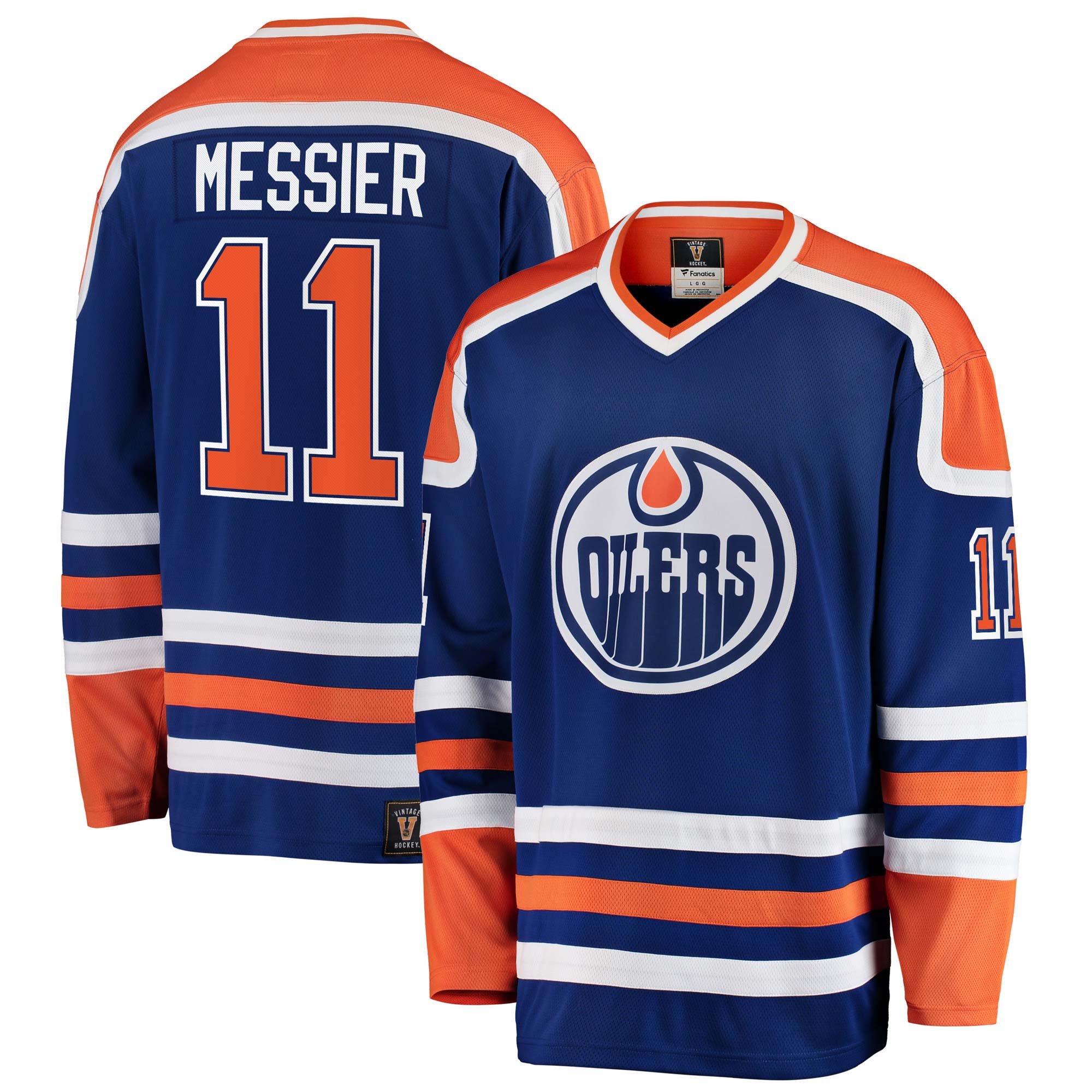 Mark Messier #11 Edmonton Oilers Vintage Heritage Breakaway NHL Trikot