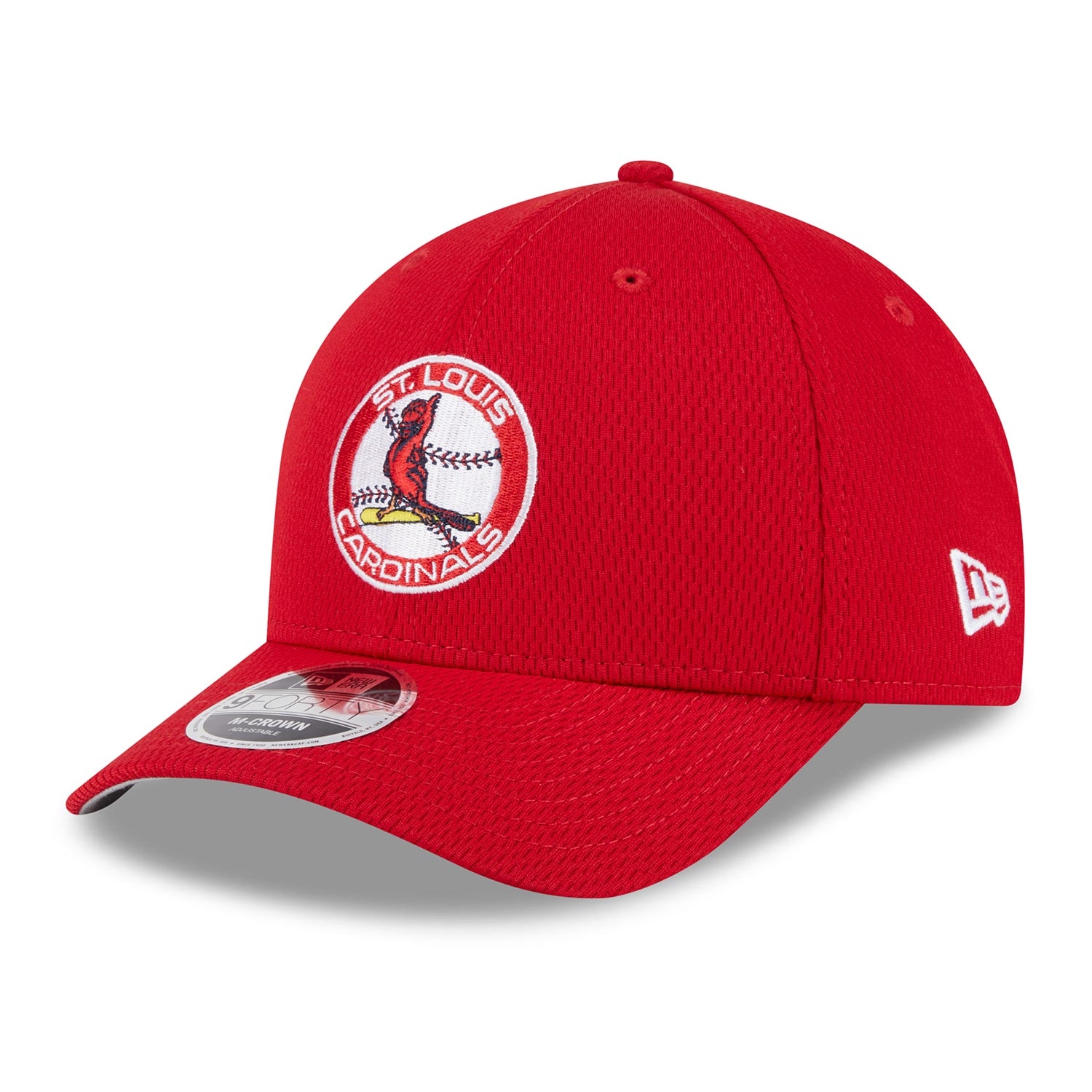 St. Louis Cardinals 2025 MLB Clubhouse 9FORTY M-Crown Snapback Cap Rot