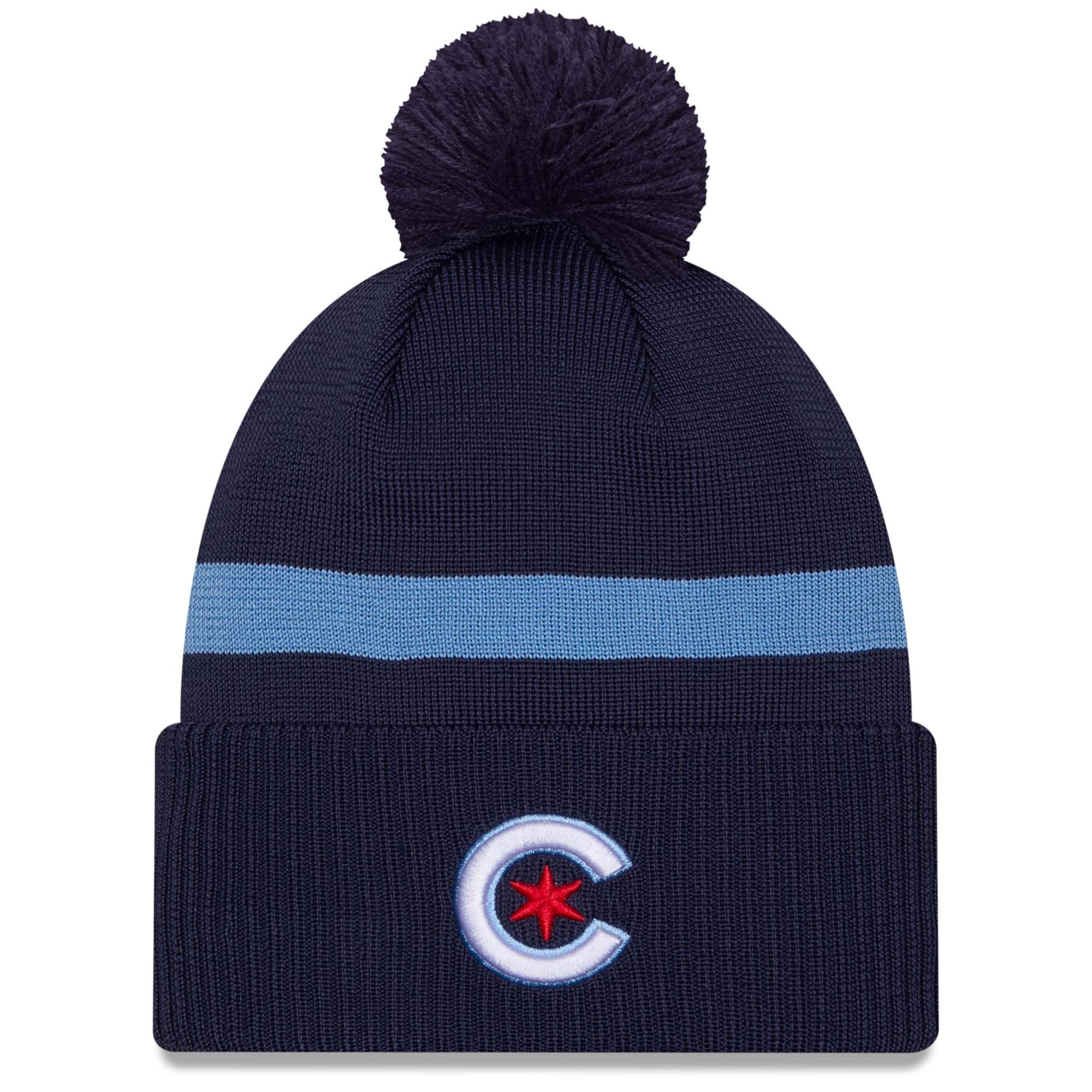 Chicago Cubs Authentic City Connect New Era MLB Knit Hat