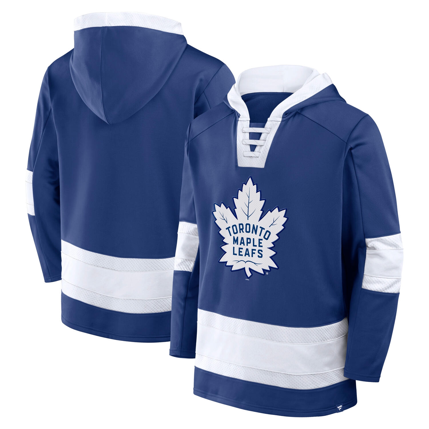Toronto Maple Leafs Laced NHL Hoodie Blue