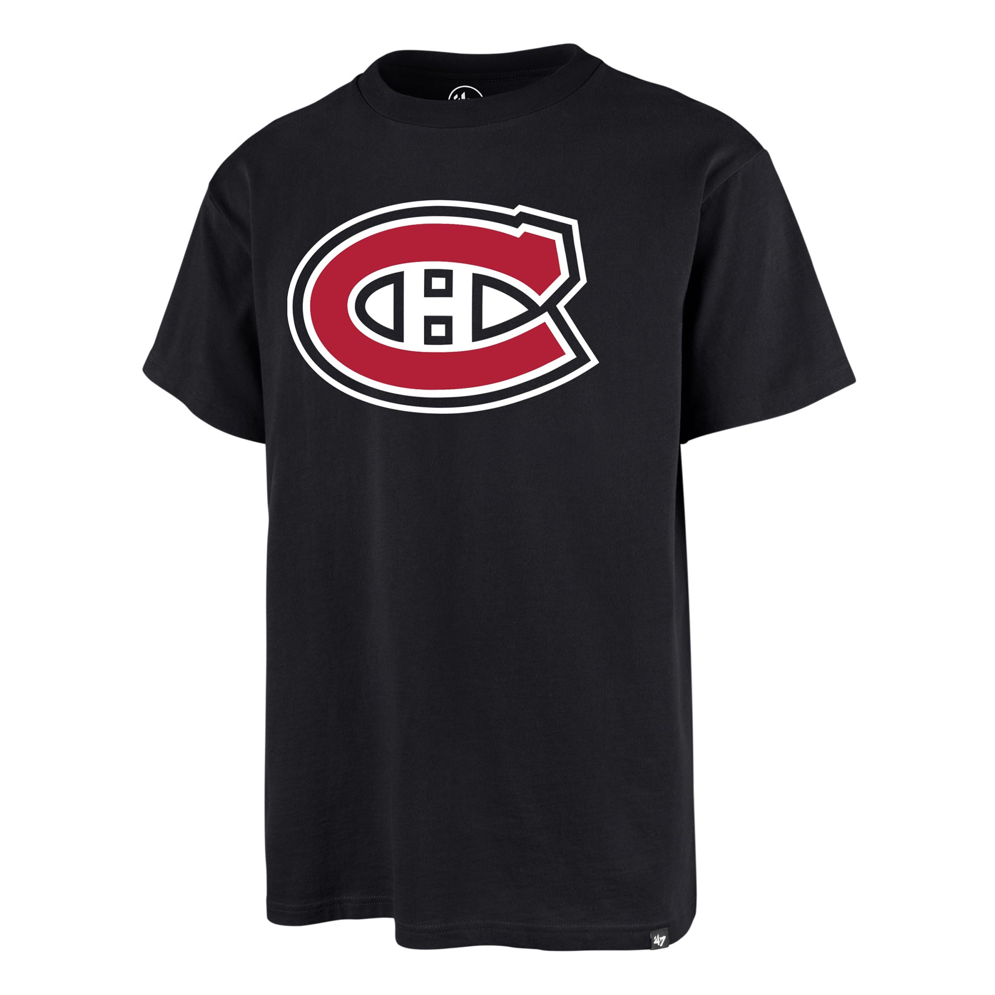 Montreal Canadiens Team Logo '47 Echo NHL T-Shirt Navy