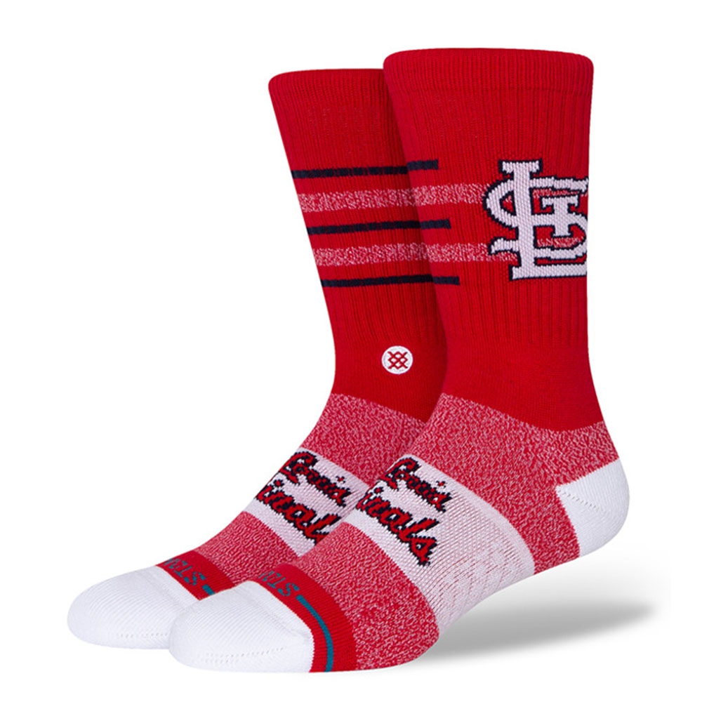 St. Louis Cardinals Closer Stance MLB Crew Socken