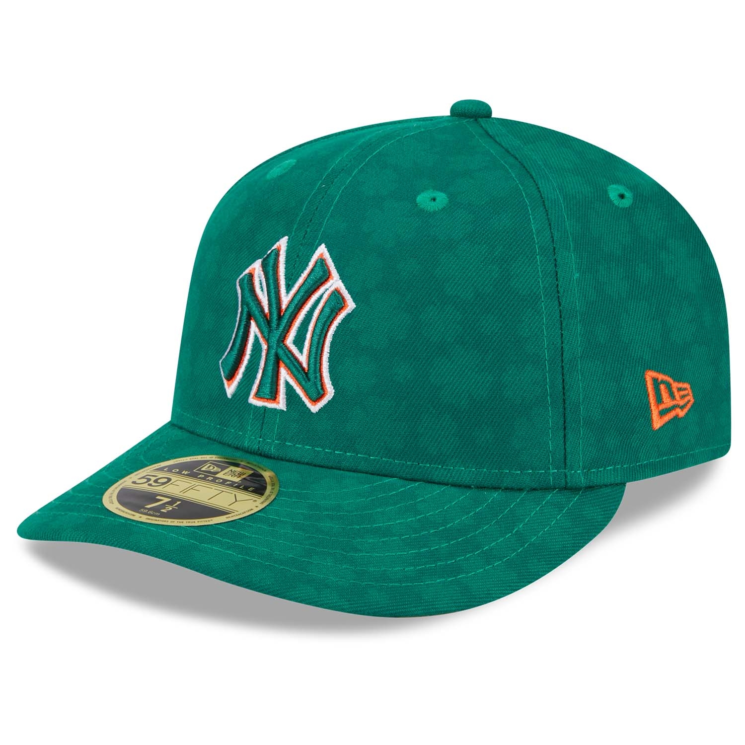 New York Yankees 2025 St. Patrick's Day MLB Authentic Low Profile 59FIFTY Cap Grün