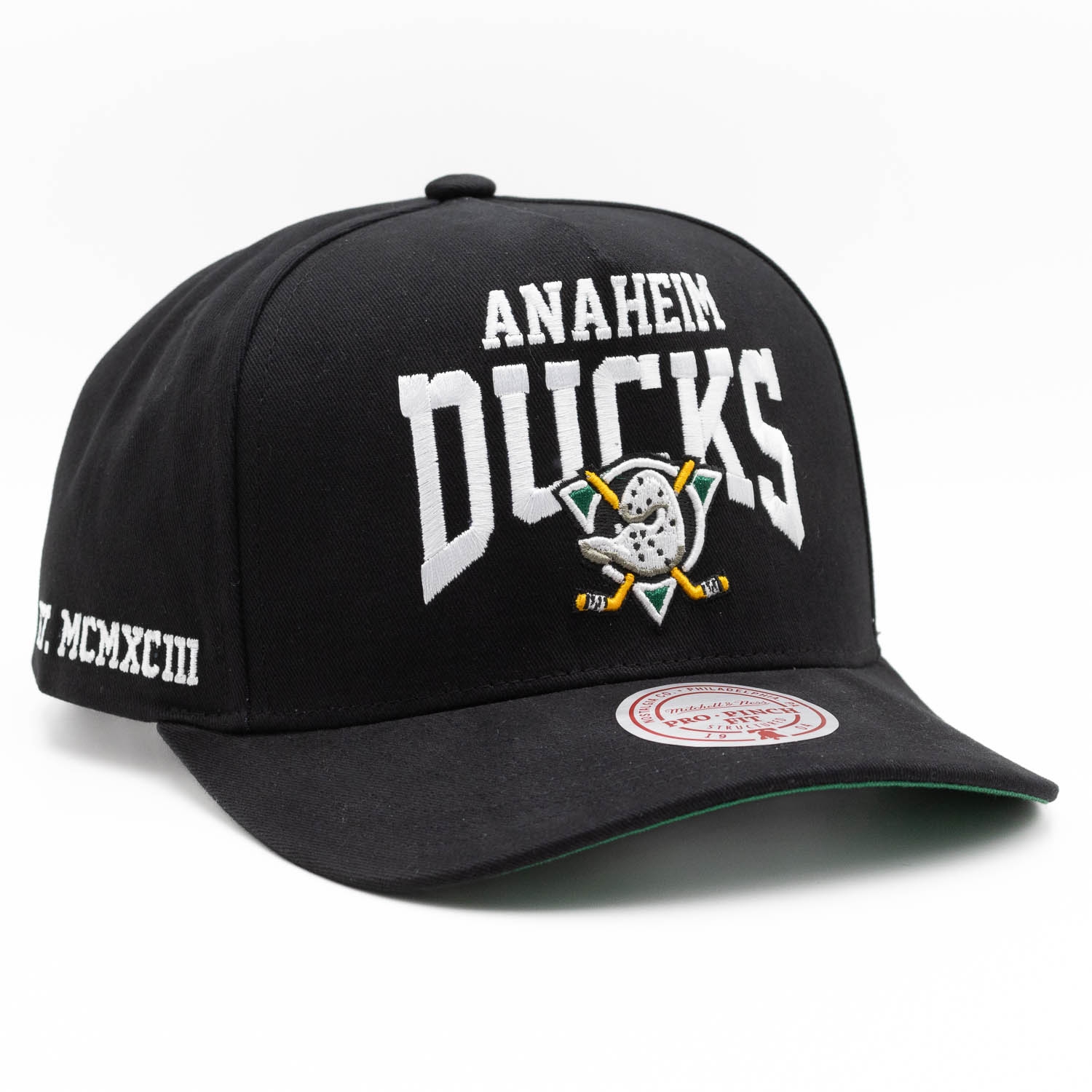 Anaheim Ducks Big Time Mitchell & Ness Pro Pinch Snapback NHL Cap