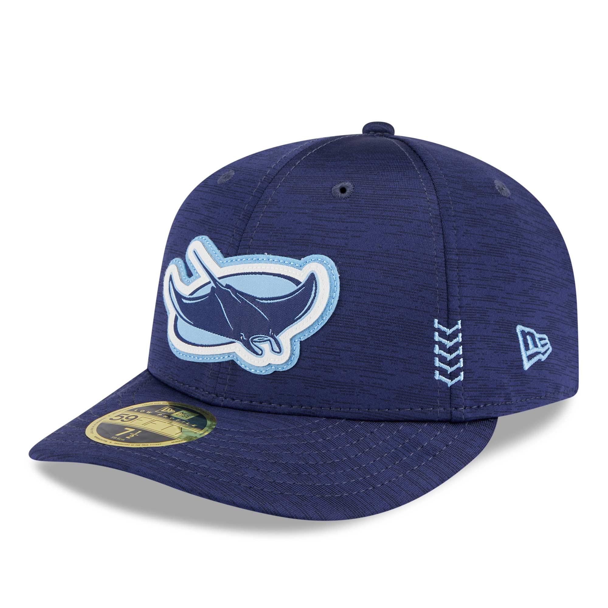 Tampa Bay Rays 2024 MLB Clubhouse New Era Low Profile 59FIFTY Fitted Cap Navy