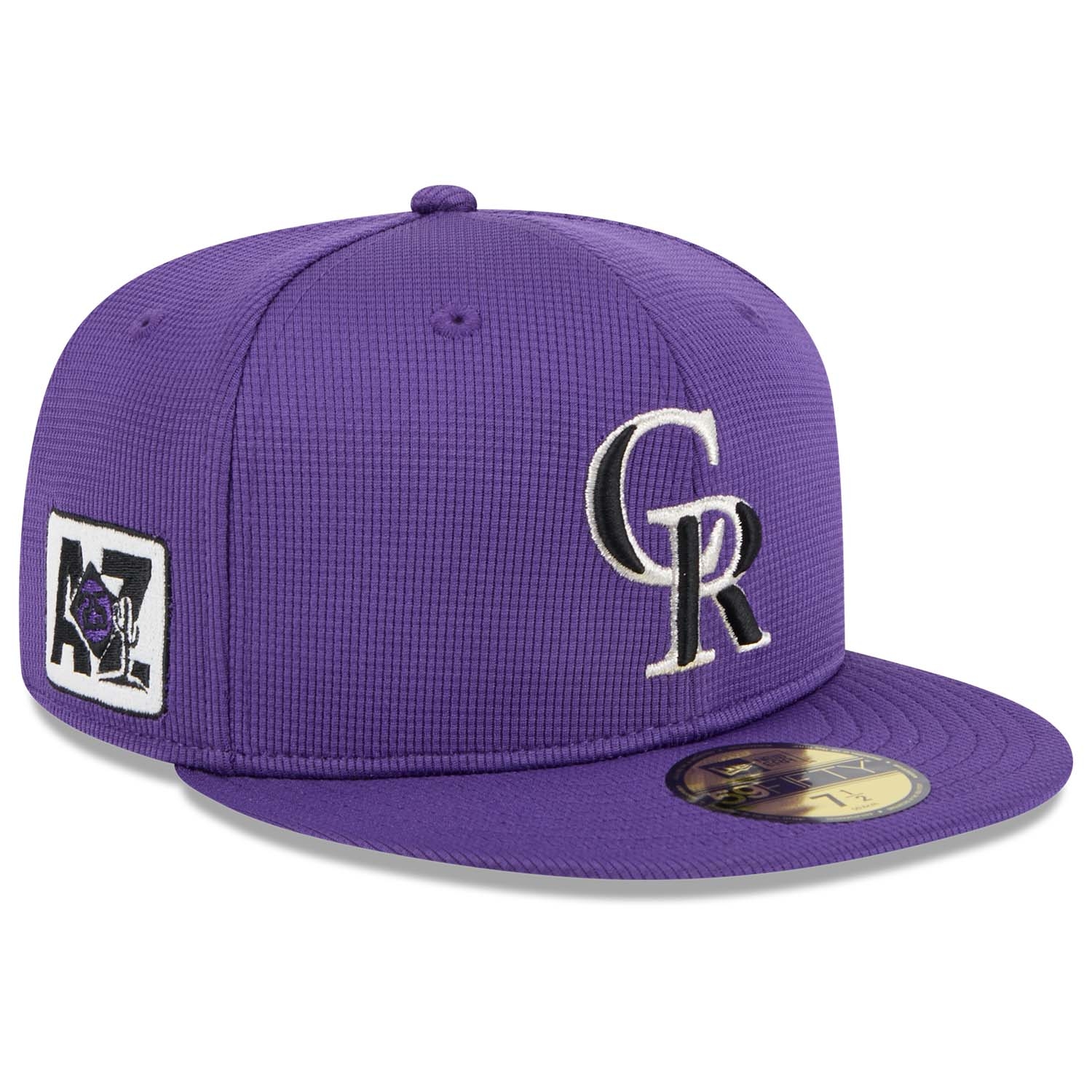 Colorado Rockies 2025 MLB Spring Training 59FIFTY Fitted Cap Lila