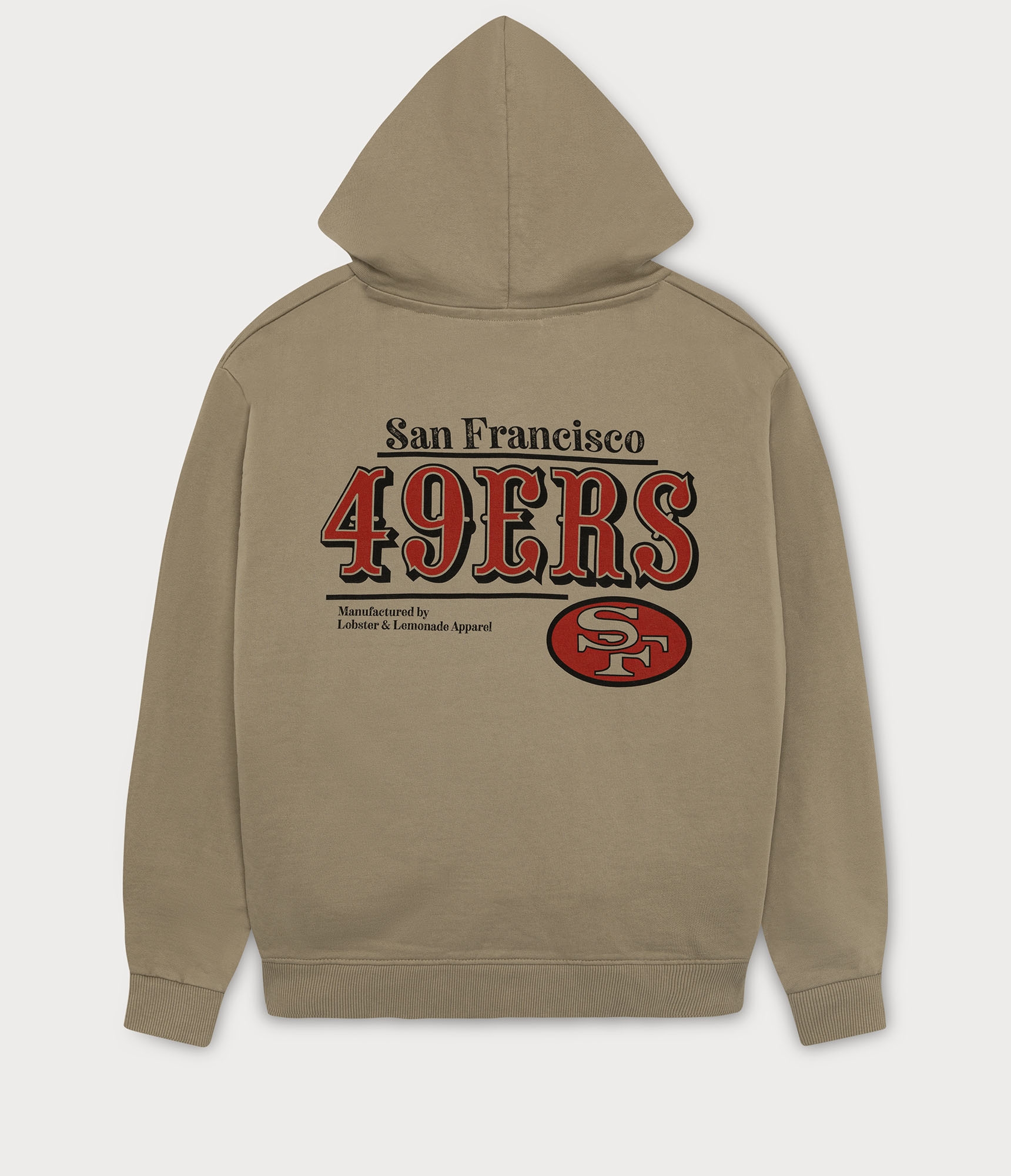 San Francisco 49ers L&L '76 Classics NFL Hoodie Braun