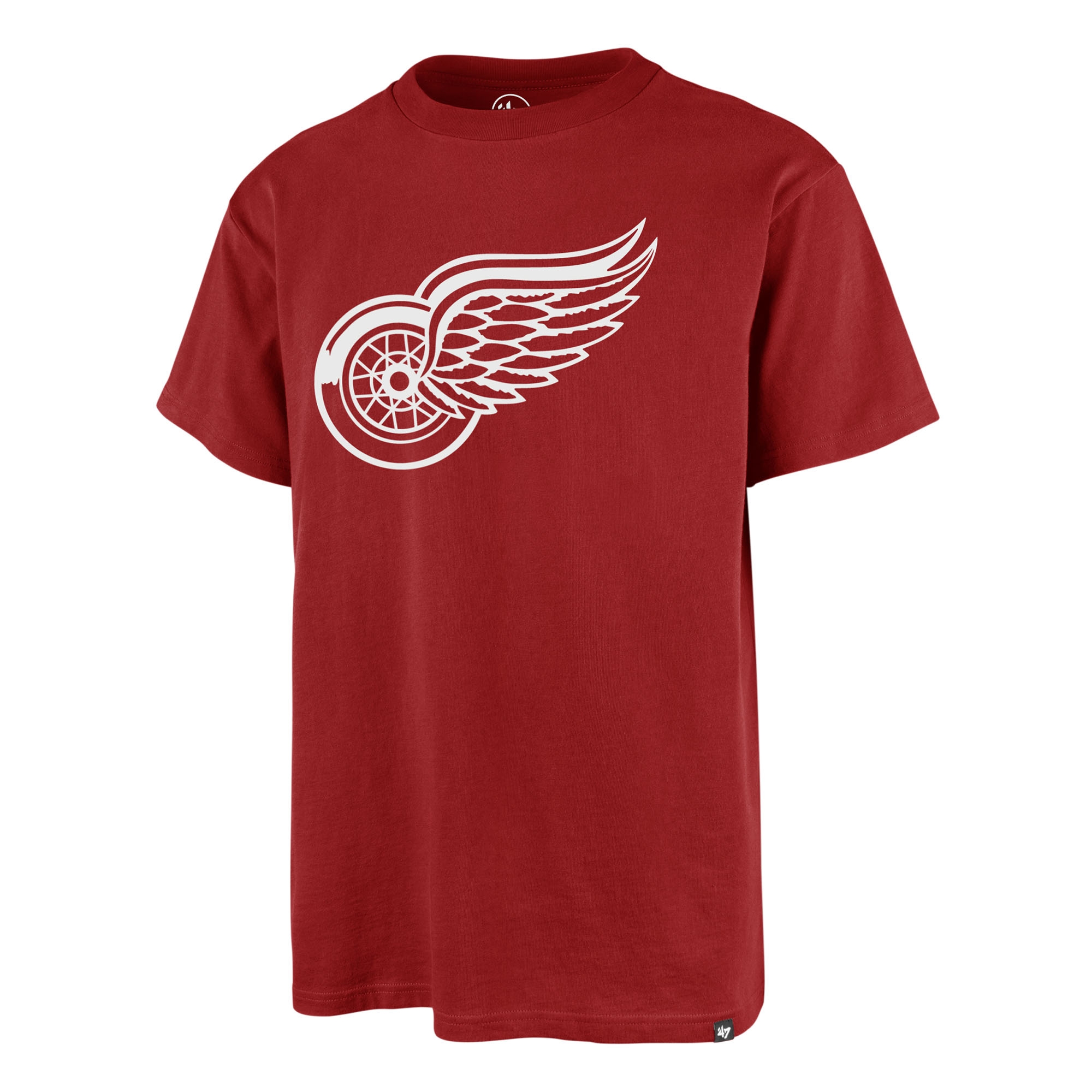 Detroit Red Wings Team Logo '47 Echo NHL T-Shirt Red