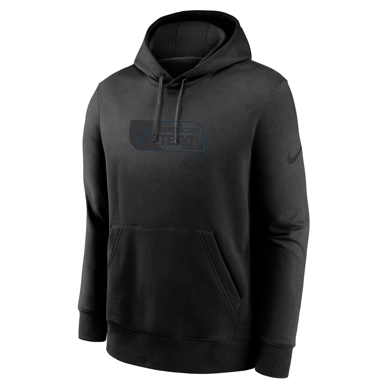 Dallas Cowboys Black Edge Nike Club Hoodie