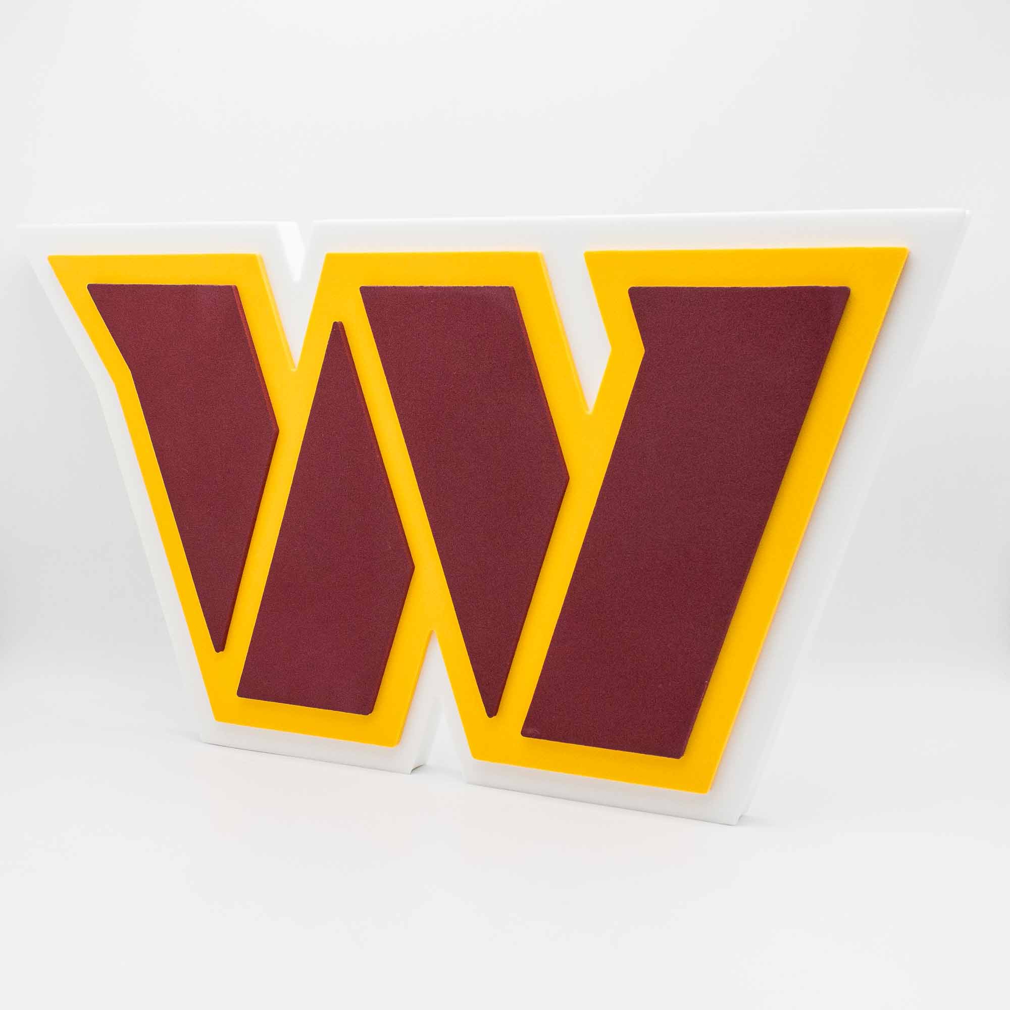 Washington Commanders NFL 3D Foam Logo Schild