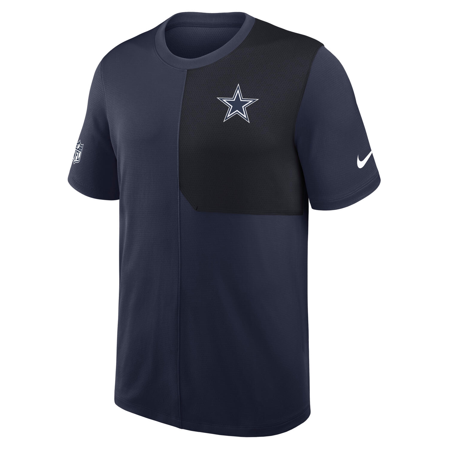 Dallas Cowboys 2025 NFL Sideline Nike Dri-FIT Coach UV Top Navy