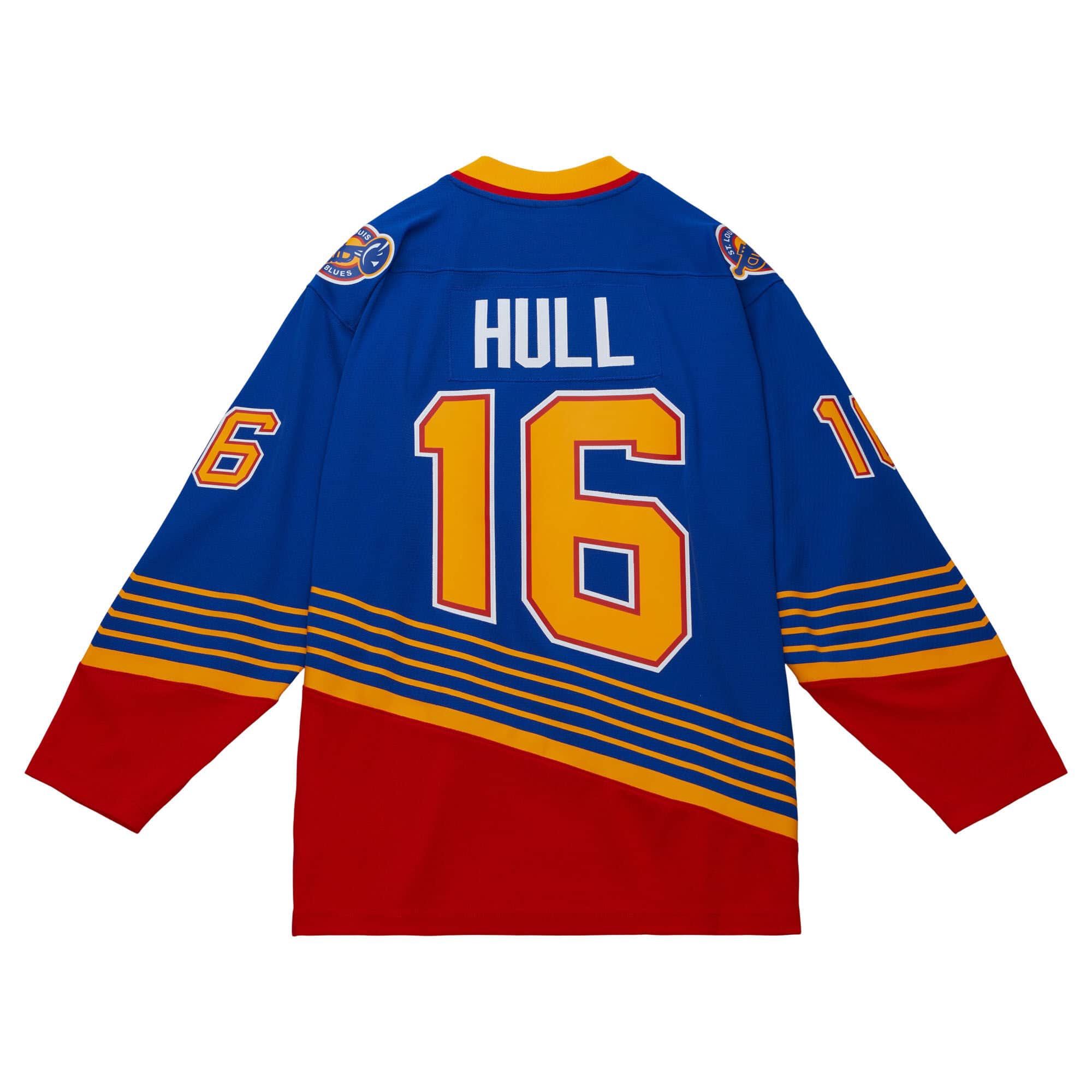 Brett Hull #16 St. Louis Blues 1995-96 Mitchell & Ness NHL Jersey