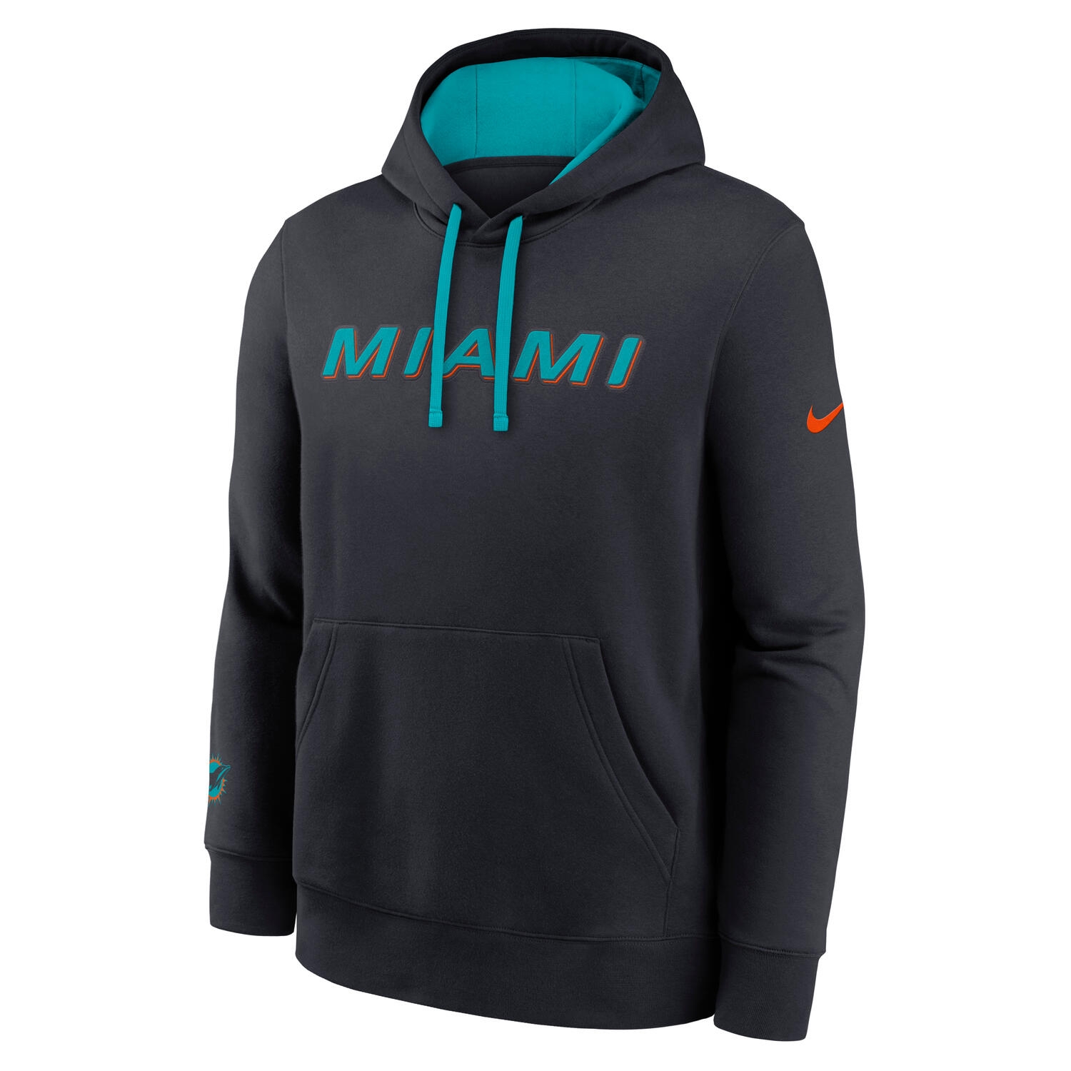 Miami Dolphins 2025 Rivalries Club NFL Hoodie Schwarz