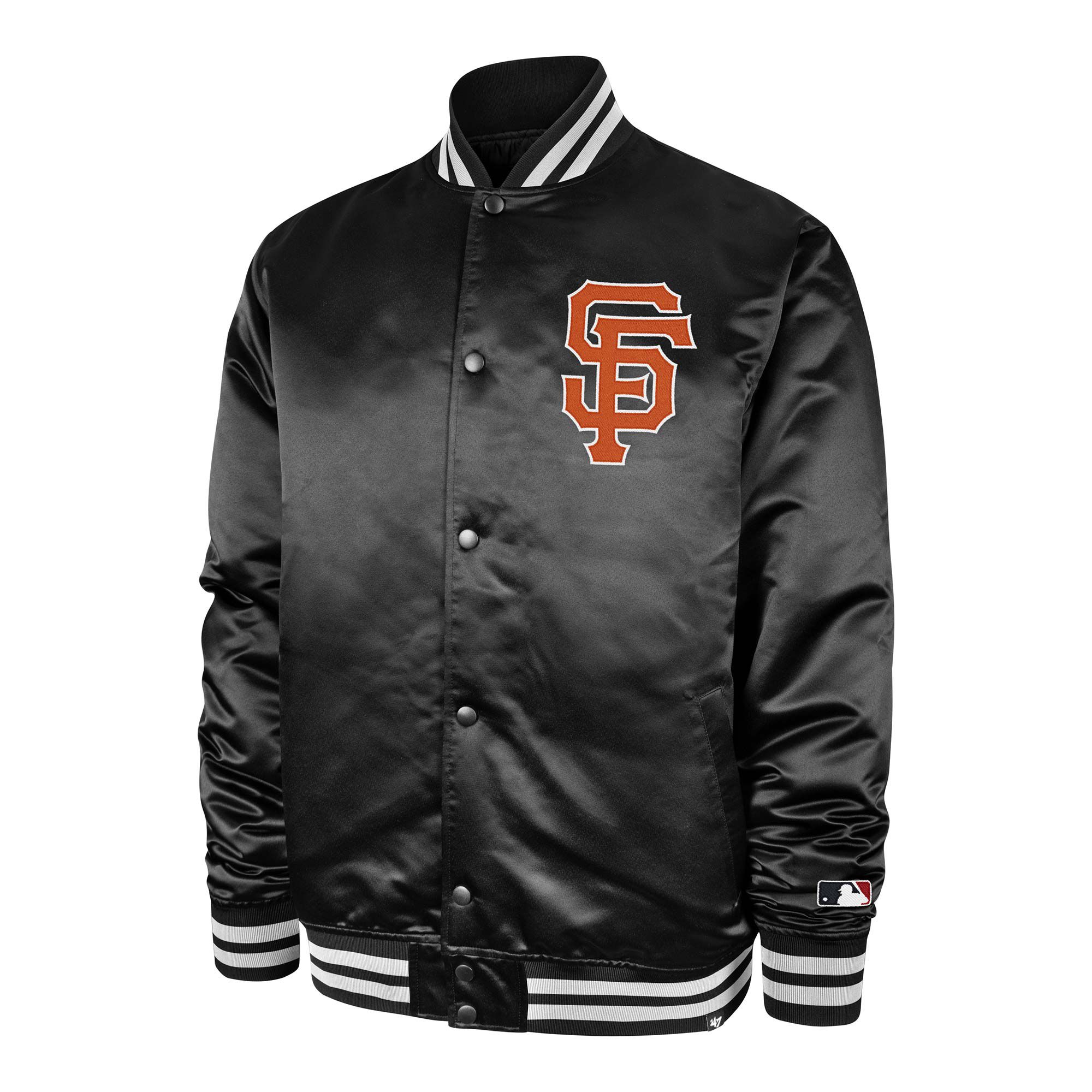 San Francisco Giants '47 Dalston Backer MLB Bomber Jacket Black