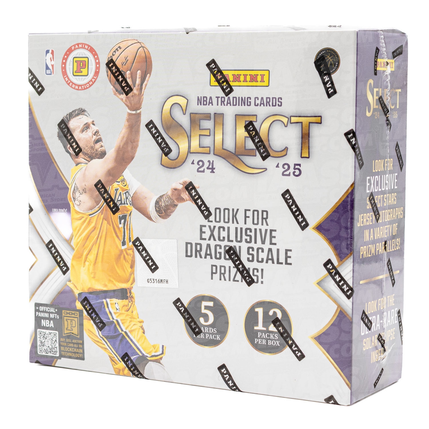 2024/25 Panini Select Basketball NBA International Hobby Box