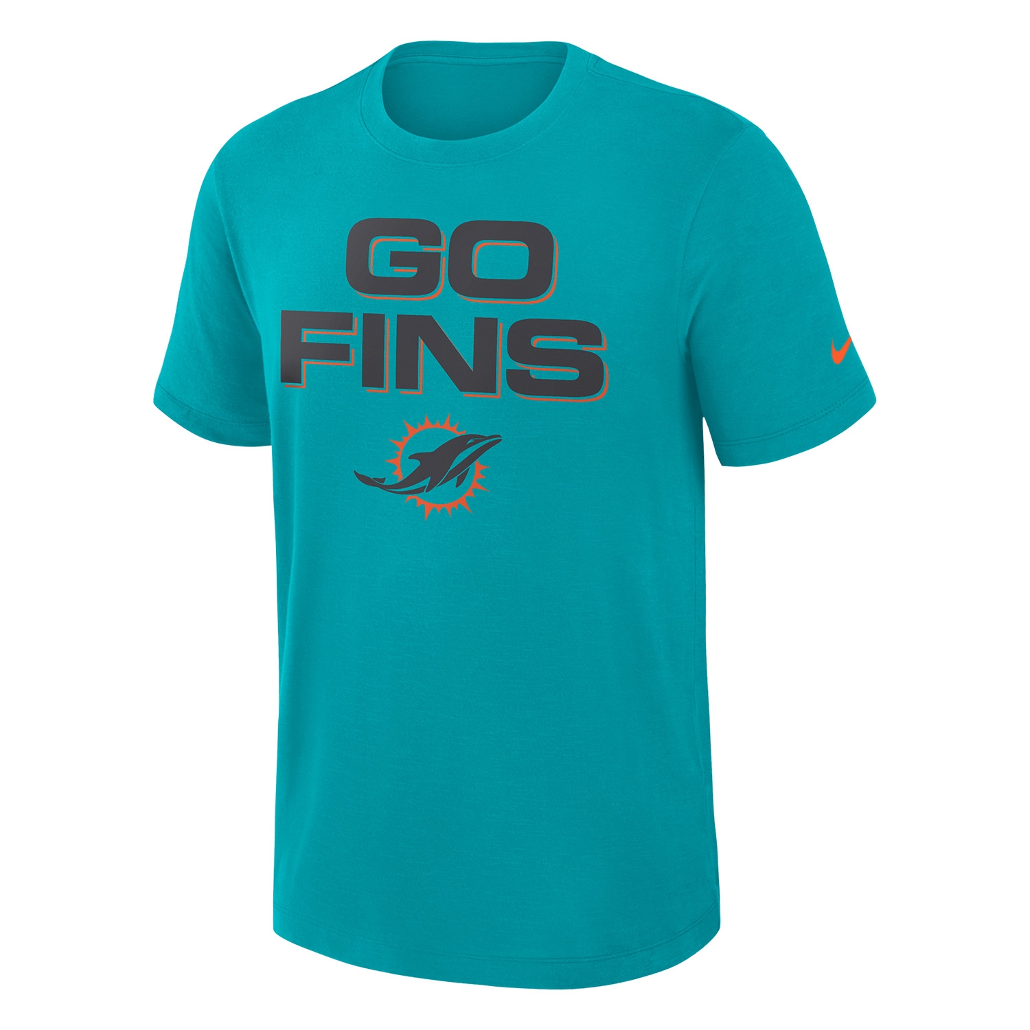 Miami Dolphins 2025 Rivalries Dri-FIT Slub NFL T-Shirt Aqua