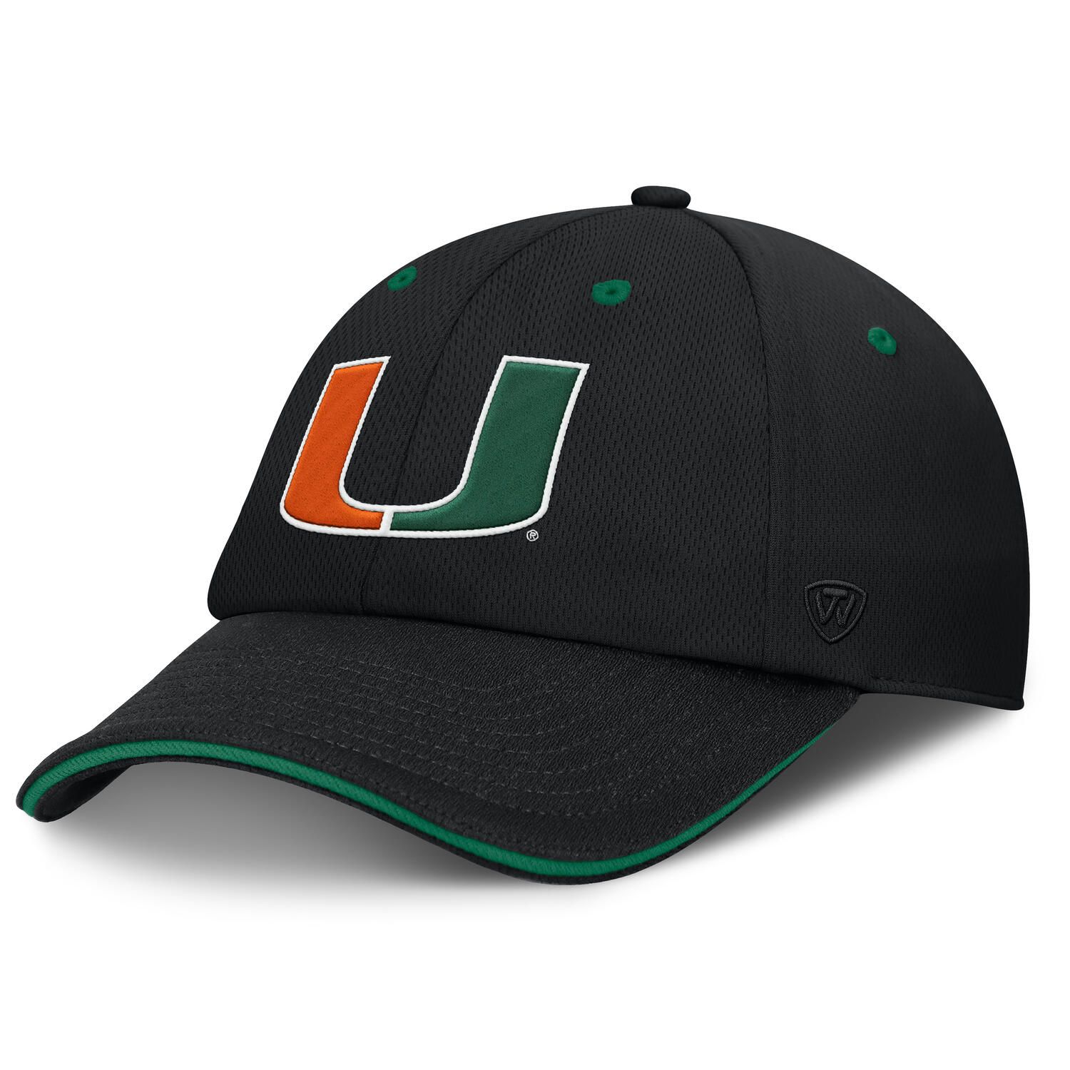 Miami Hurricanes Performance Quick Release NCAA Adjustable Cap