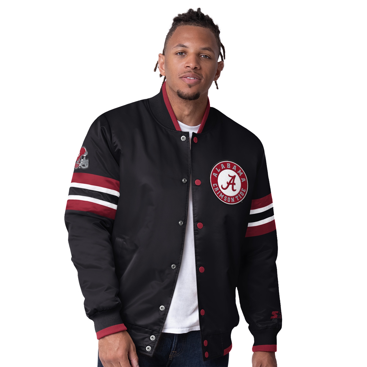 Alabama Crimson Tide Starter Scout Varsity NCAA Jacke Navy