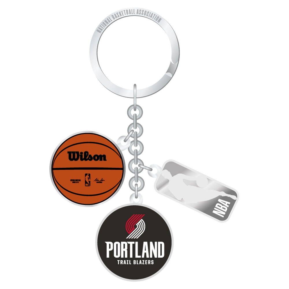 Portland Trail Blazers NBA Charm Schlüsselanhänger