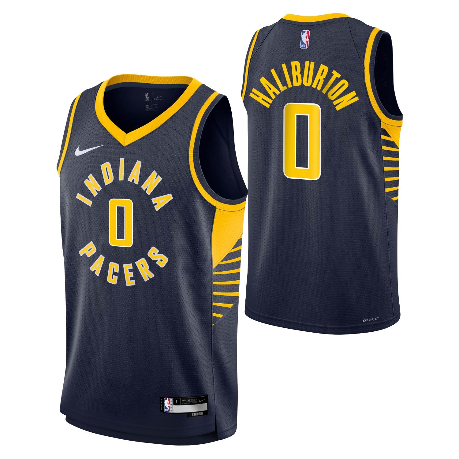 Tyrese Haliburton #0 Indiana Pacers Nike Swingman NBA Trikot Navy (YOUTH)