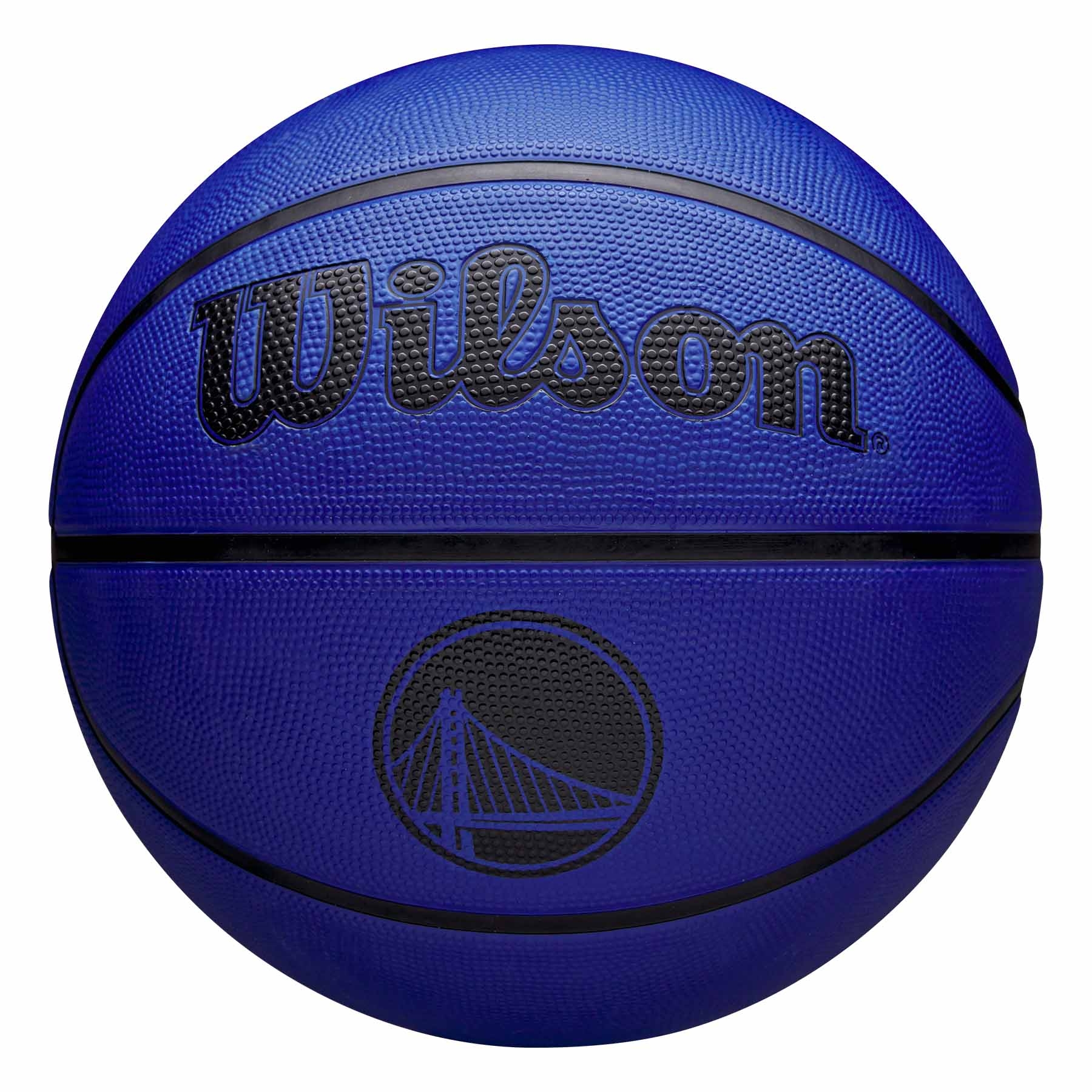 Golden State Warriors Solid Wilson NBA Basketball Blue (Size 5)