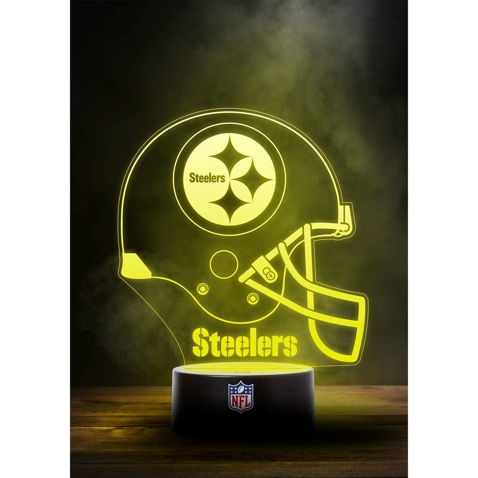 Pittsburgh Steelers NFL Helmet LED-Leuchtschild