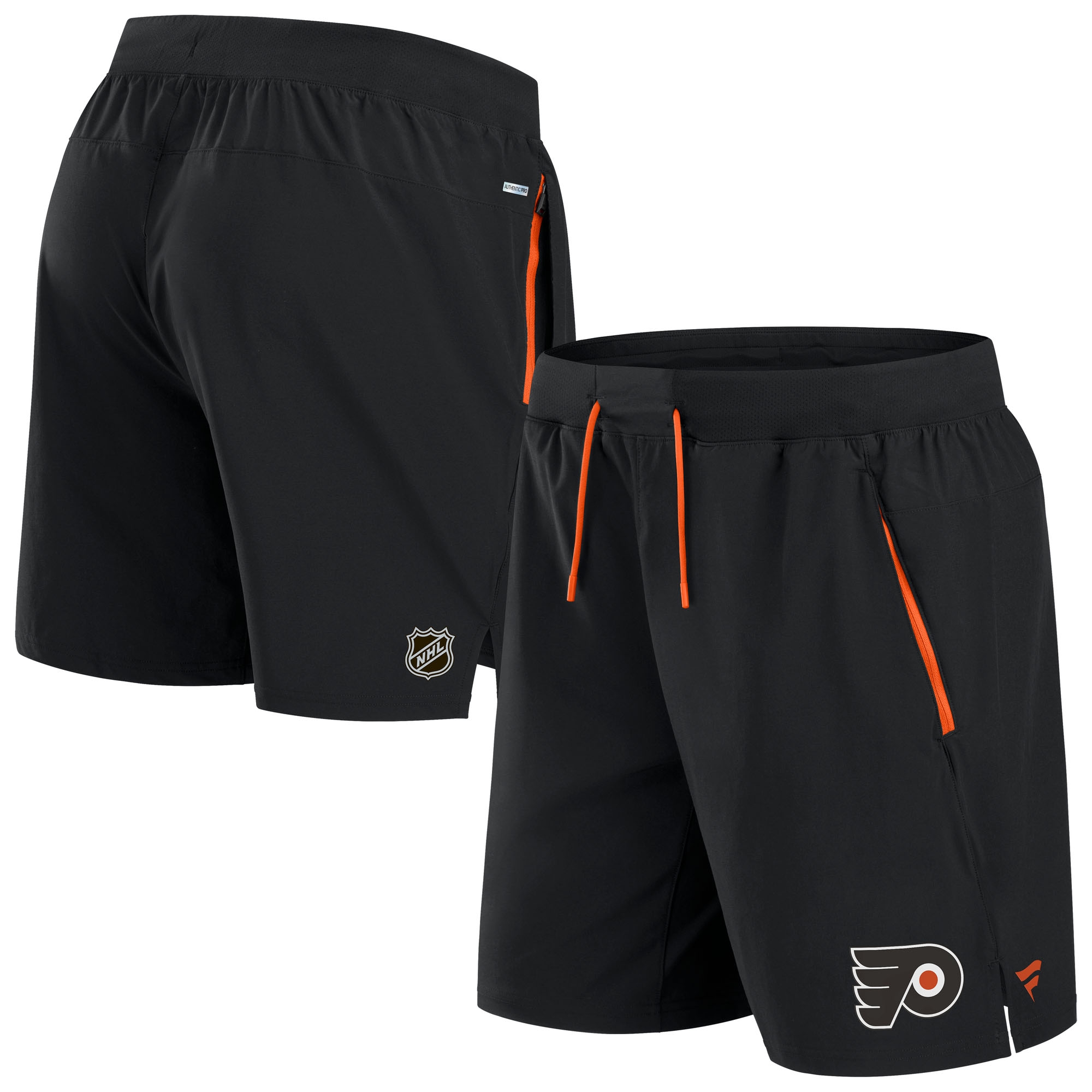 Philadelphia Flyers 2024/25 Authentic Pro Locker Room NHL Shorts Schwarz