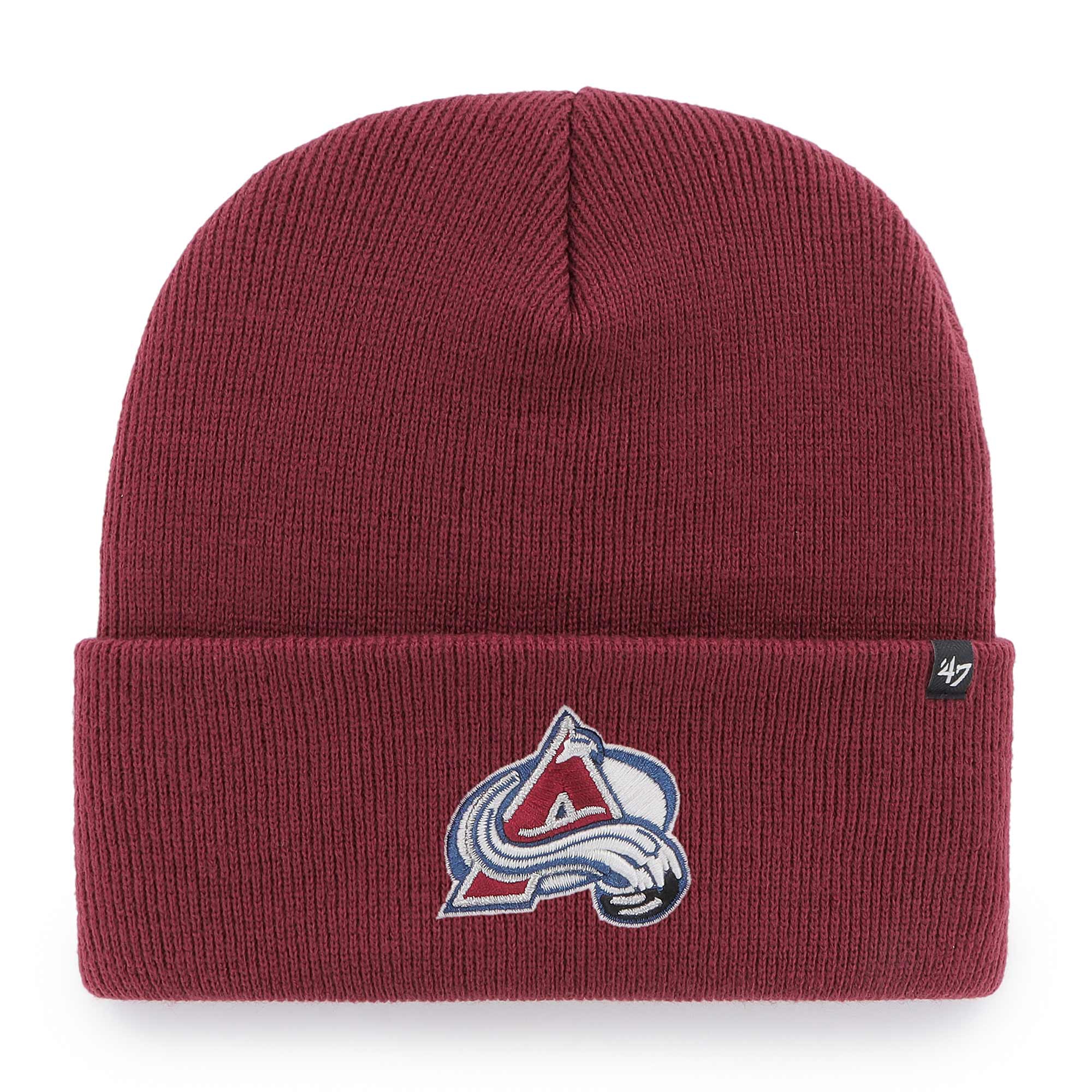 Colorado Avalanche '47 Haymaker NHL Beanie Wintermütze Rot