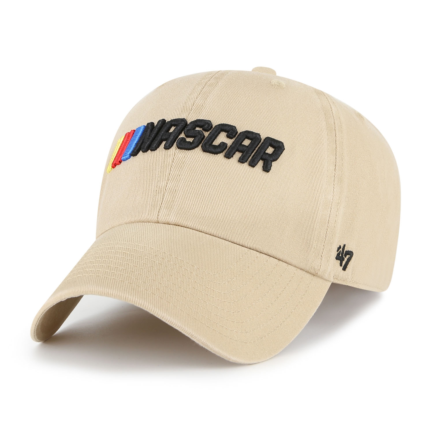 NASCAR '47 Clean Up Adjustable Racing Cap Khaki