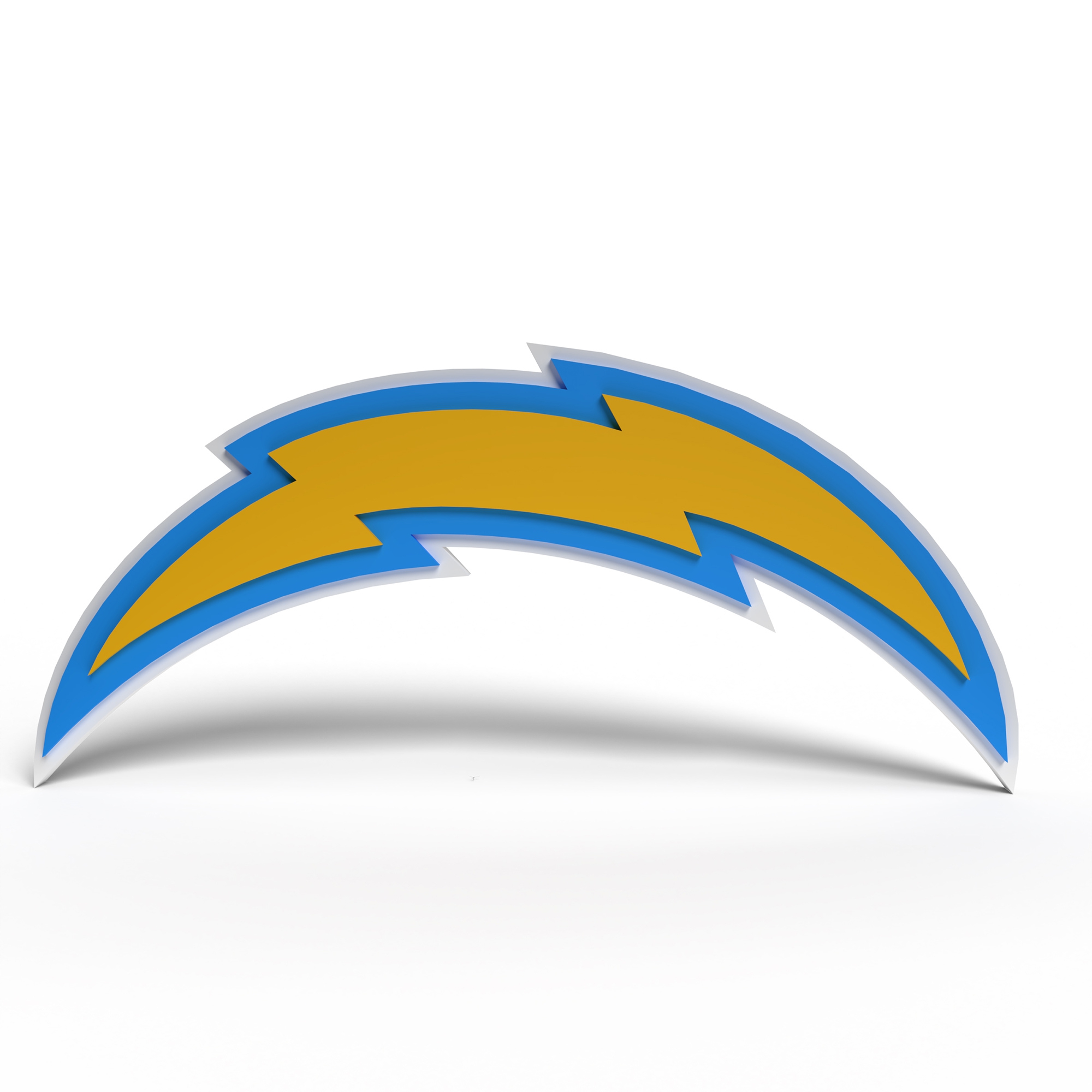 Los Angeles Chargers NFL 3D Foam Logo Schild