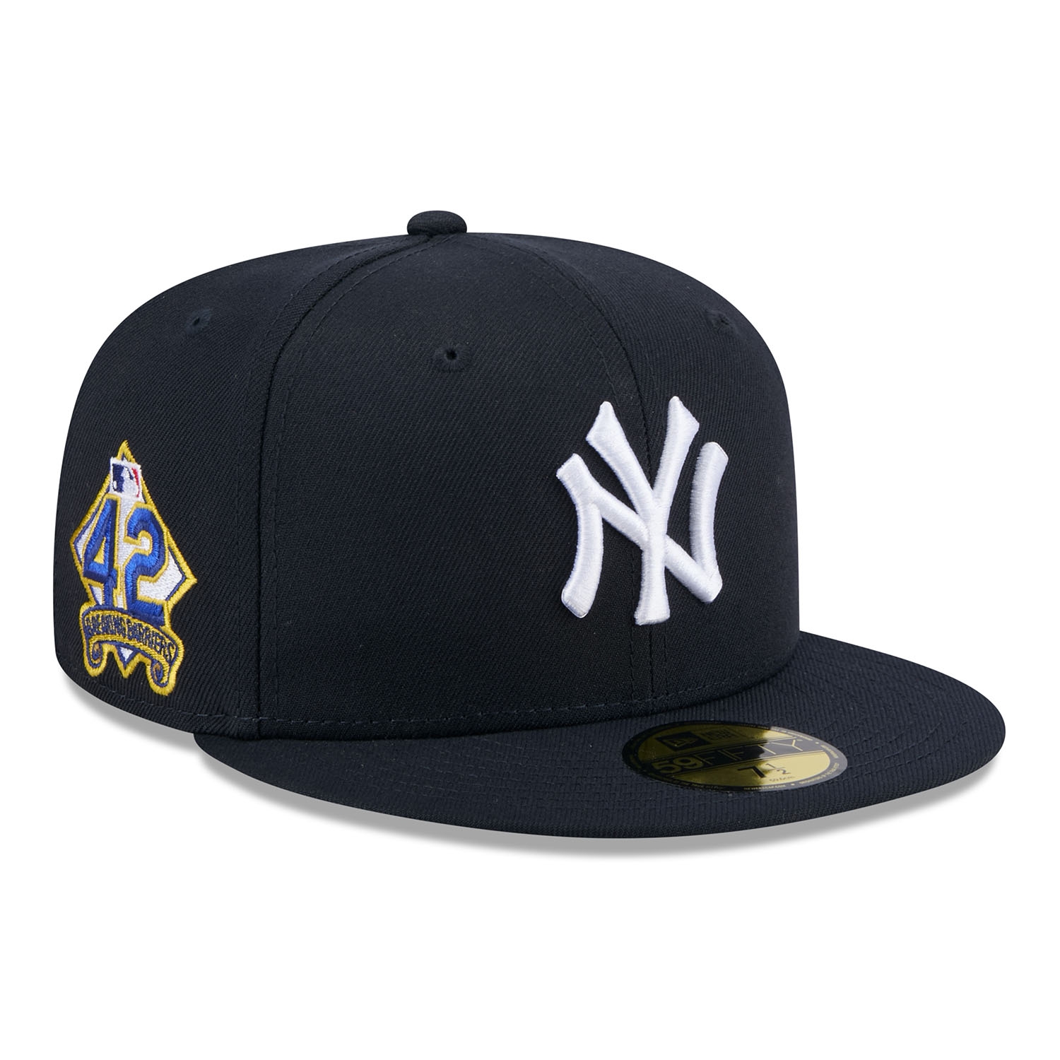 New York Yankees 2025 Jackie Robinson Day 59FIFTY Fitted Cap Navy