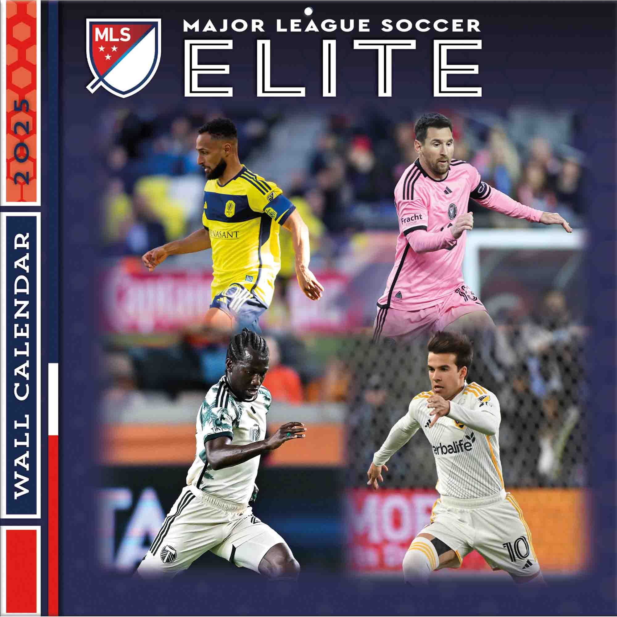 2025 MLS Soccer Elite Wall Calendar