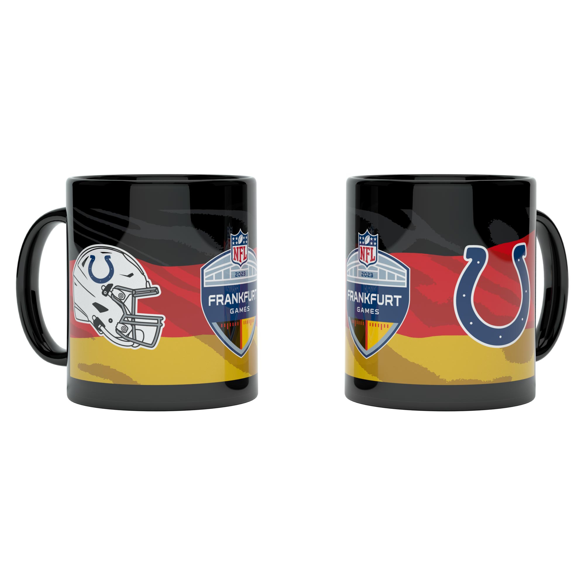 2023 NFL Frankfurt Games Indianapolis Colts Deutschland Becher (330 ml)