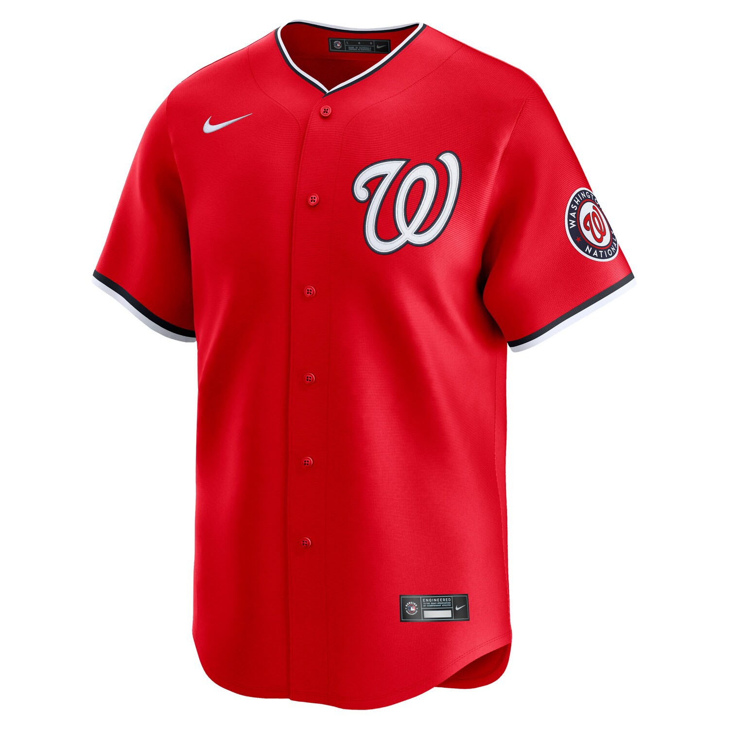 Washington Nationals Alternate 2 Nike Limited MLB Trikot Rot