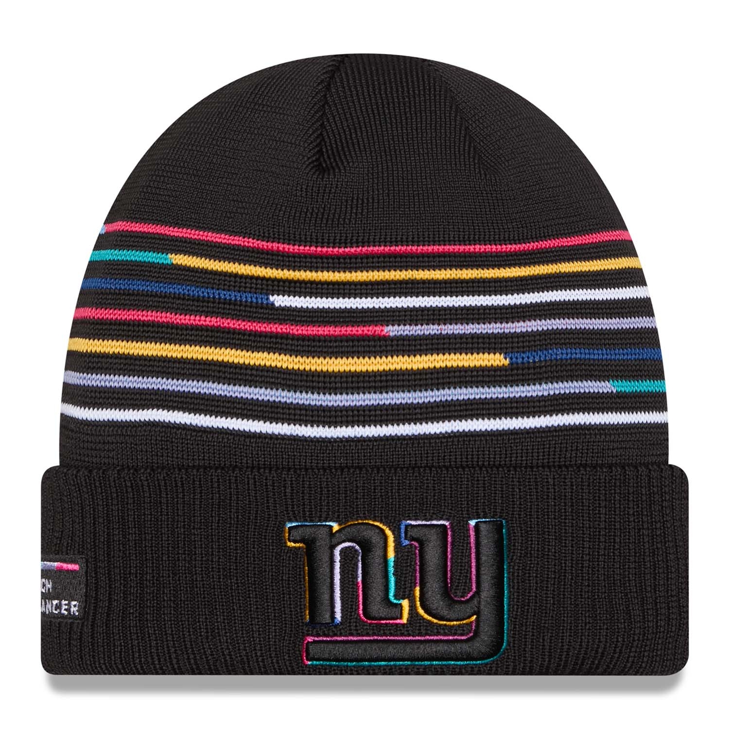 New York Giants 2025 NFL Crucial Catch New Era Knit Hat