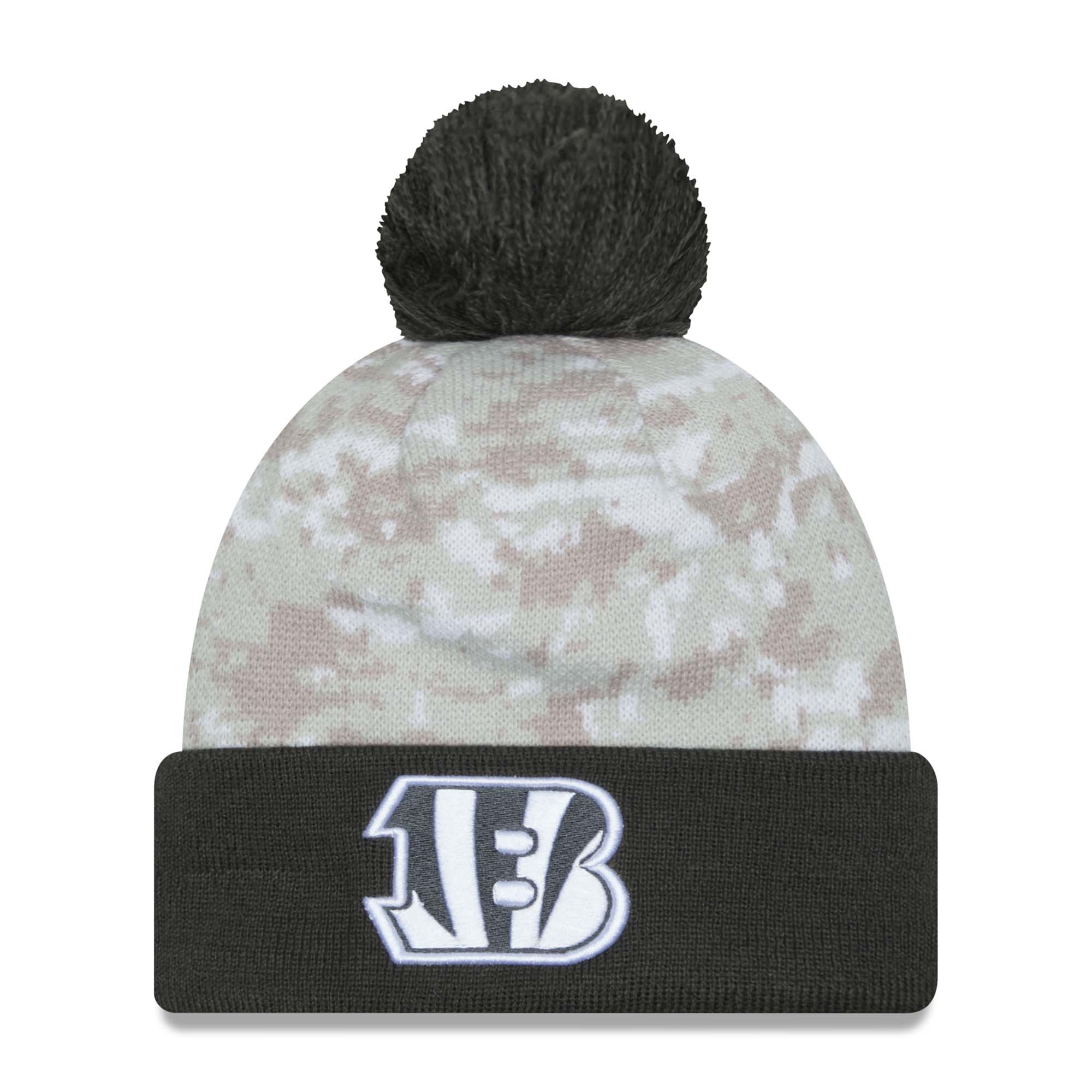 Cincinnati Bengals 2024 NFL Salute to Service New Era Sport Wintermütze