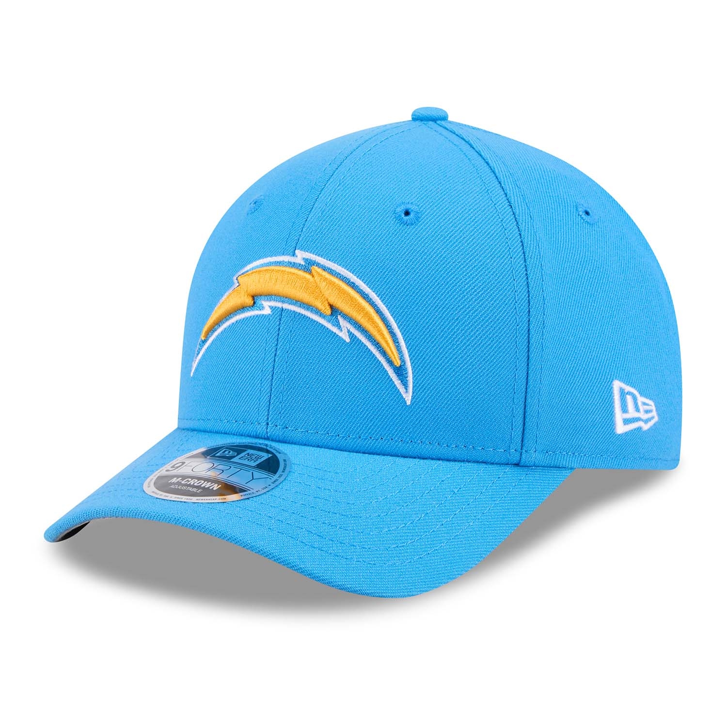 Los Angeles Chargers NFL Team Logo New Era 9FORTY M-Crown Snapback Cap Blau