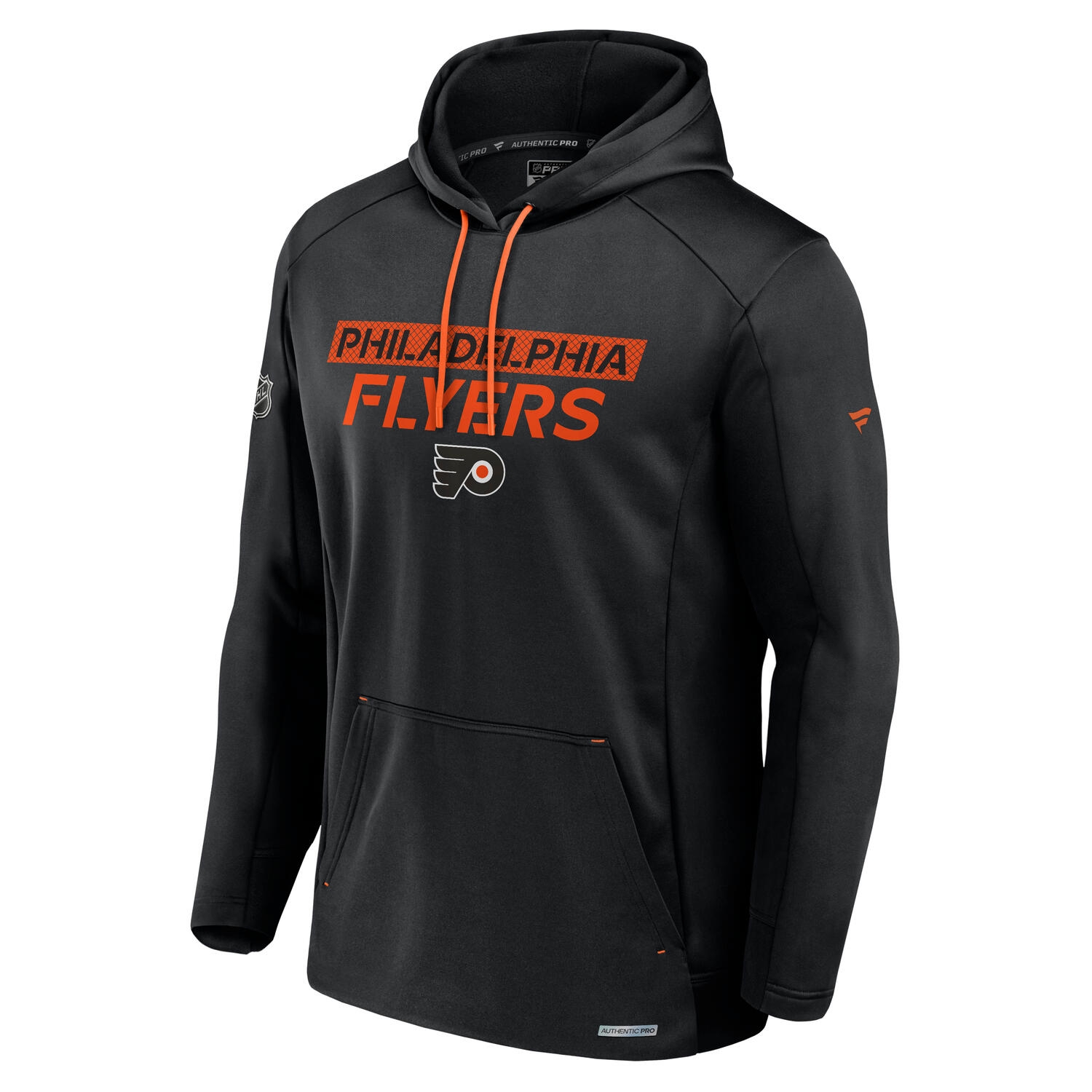 Philadelphia Flyers 2024/25 Authentic Pro Rink Tech NHL Hoodie Schwarz