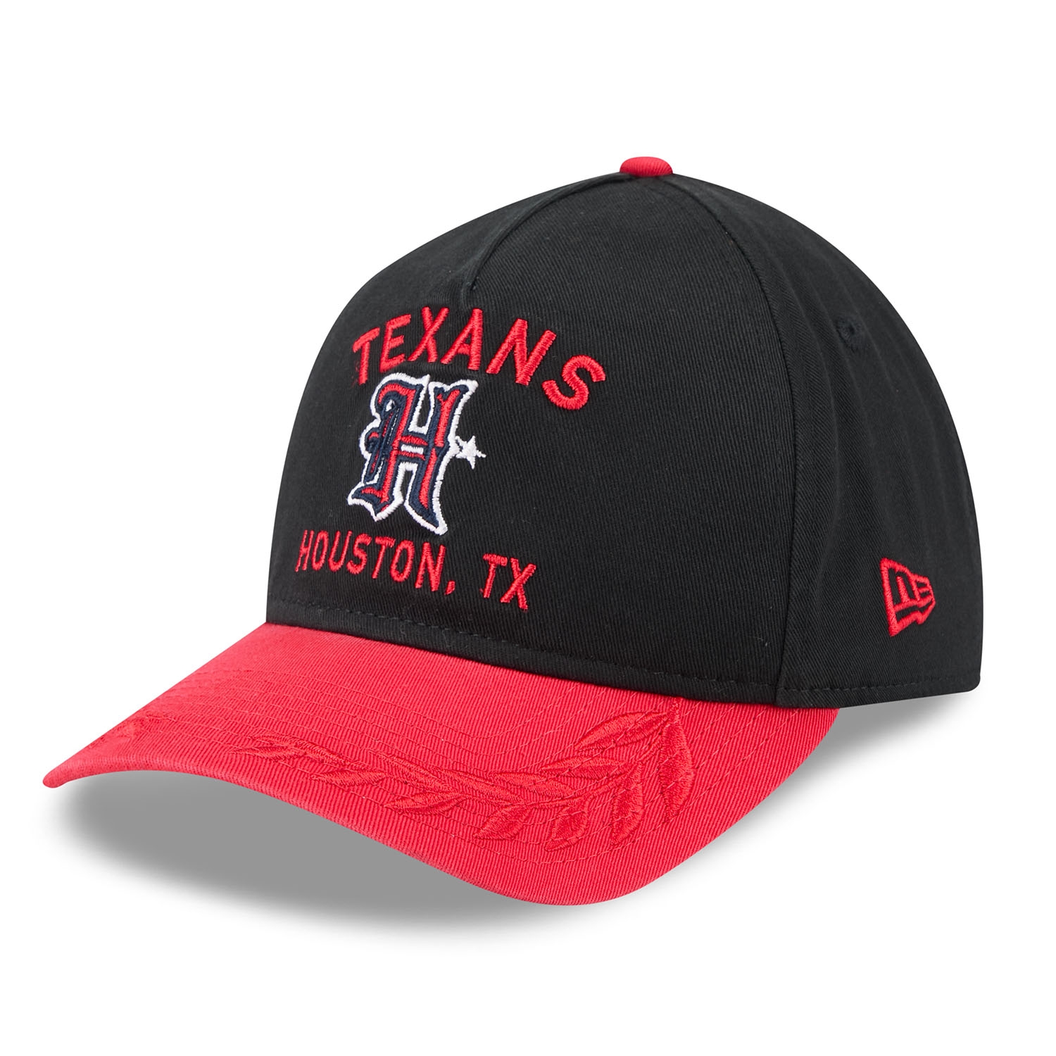 Houston Texans 2025 NFL Draft 9TWENTY A-Frame Adjustable Cap Schwarz