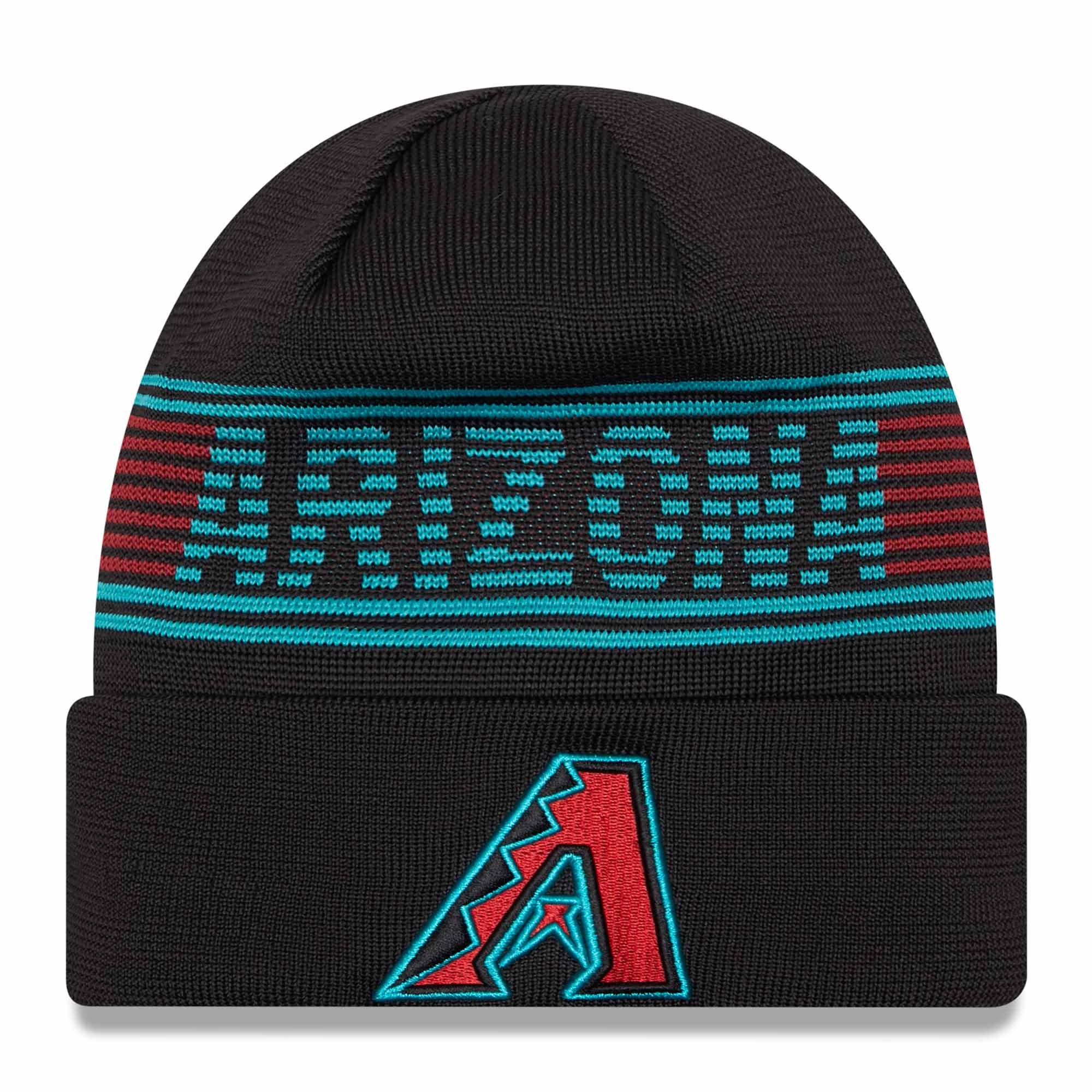 Arizona Diamondbacks Authentic 2024 MLB Clubhouse New Era Beanie Knit