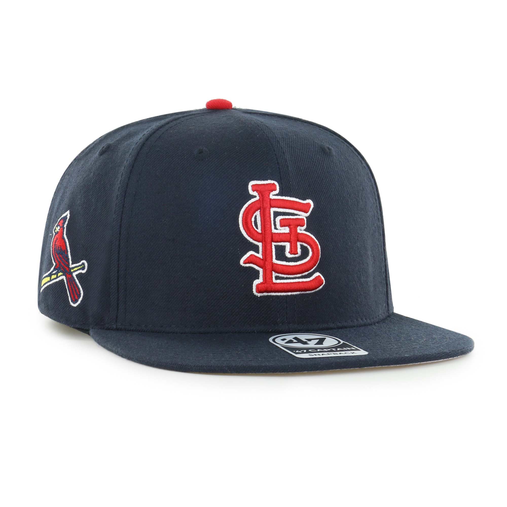 St. Louis Cardinals Side Patch '47 Captain Snapback MLB Cap