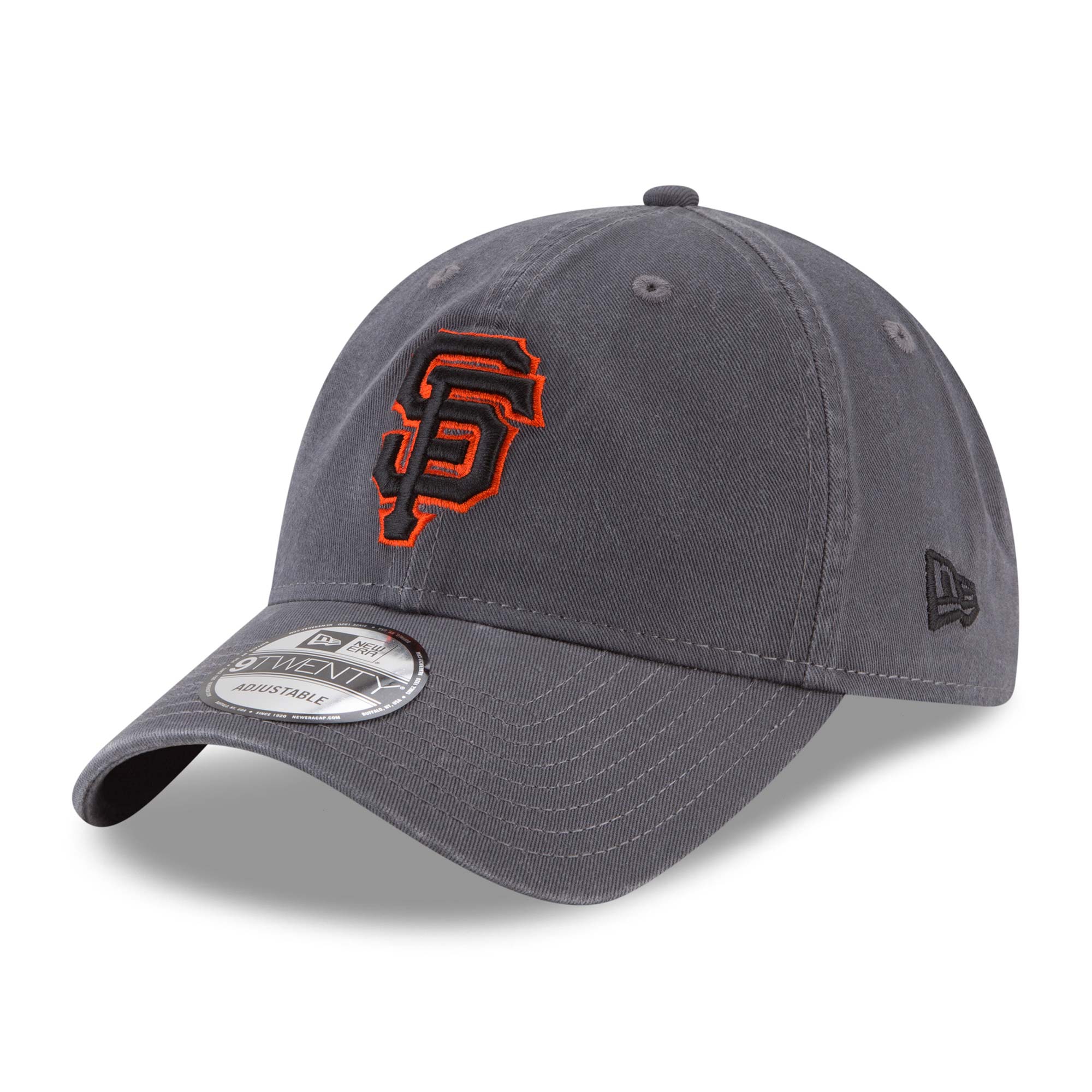 San Francisco Giants Core Classic New Era 9TWENTY Adjustable MLB Cap Grey