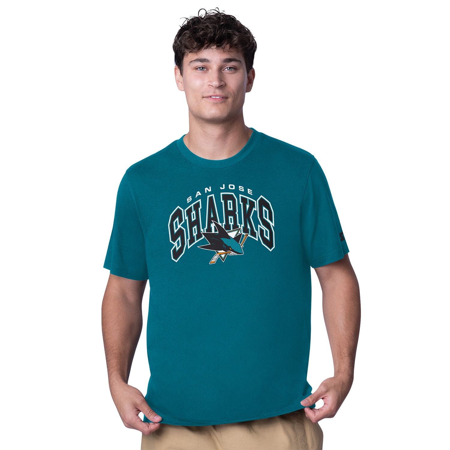 San Jose Sharks Starter Drop The Puck NHL T-Shirt Teal