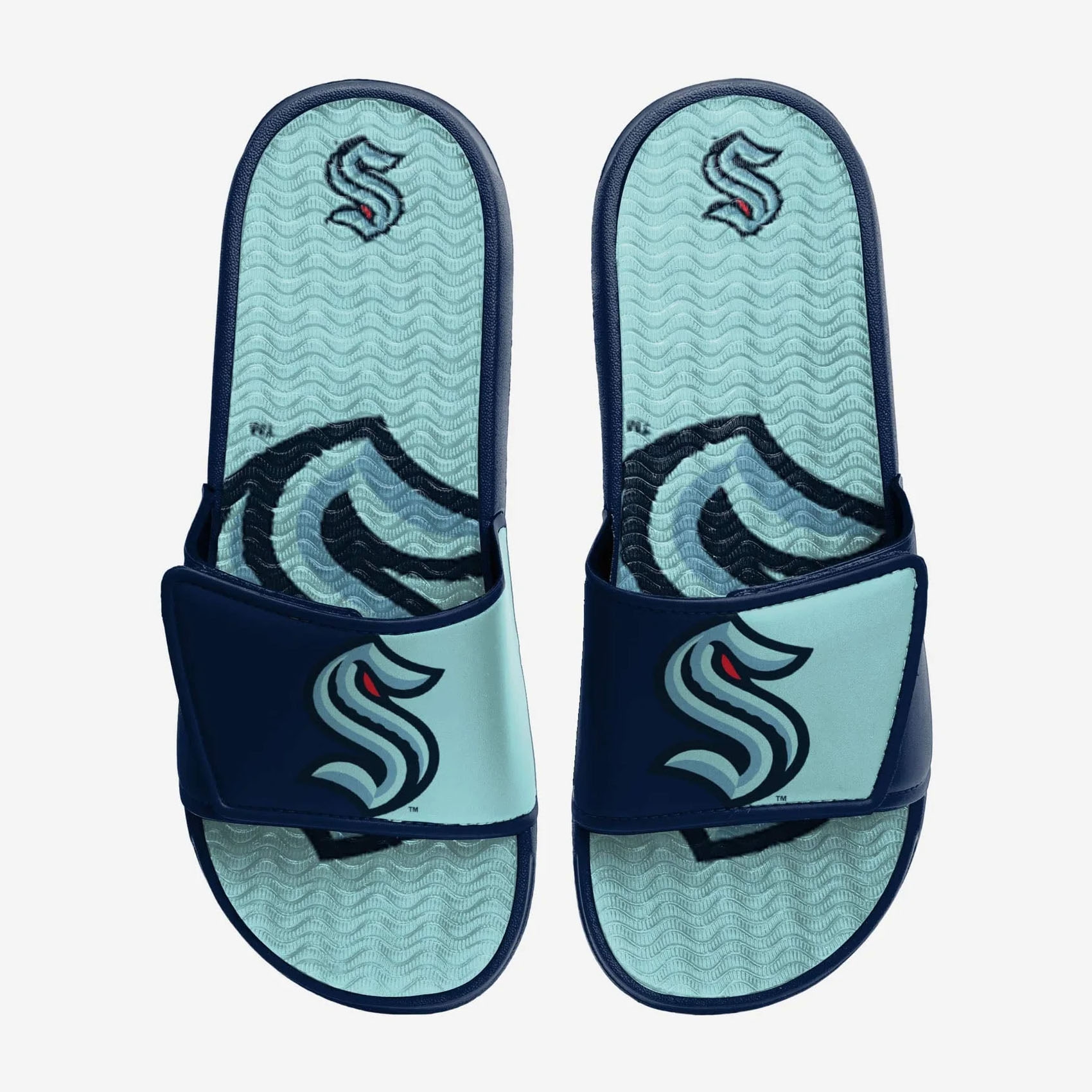 Seattle Kraken Big Logo NHL Gel Slides
