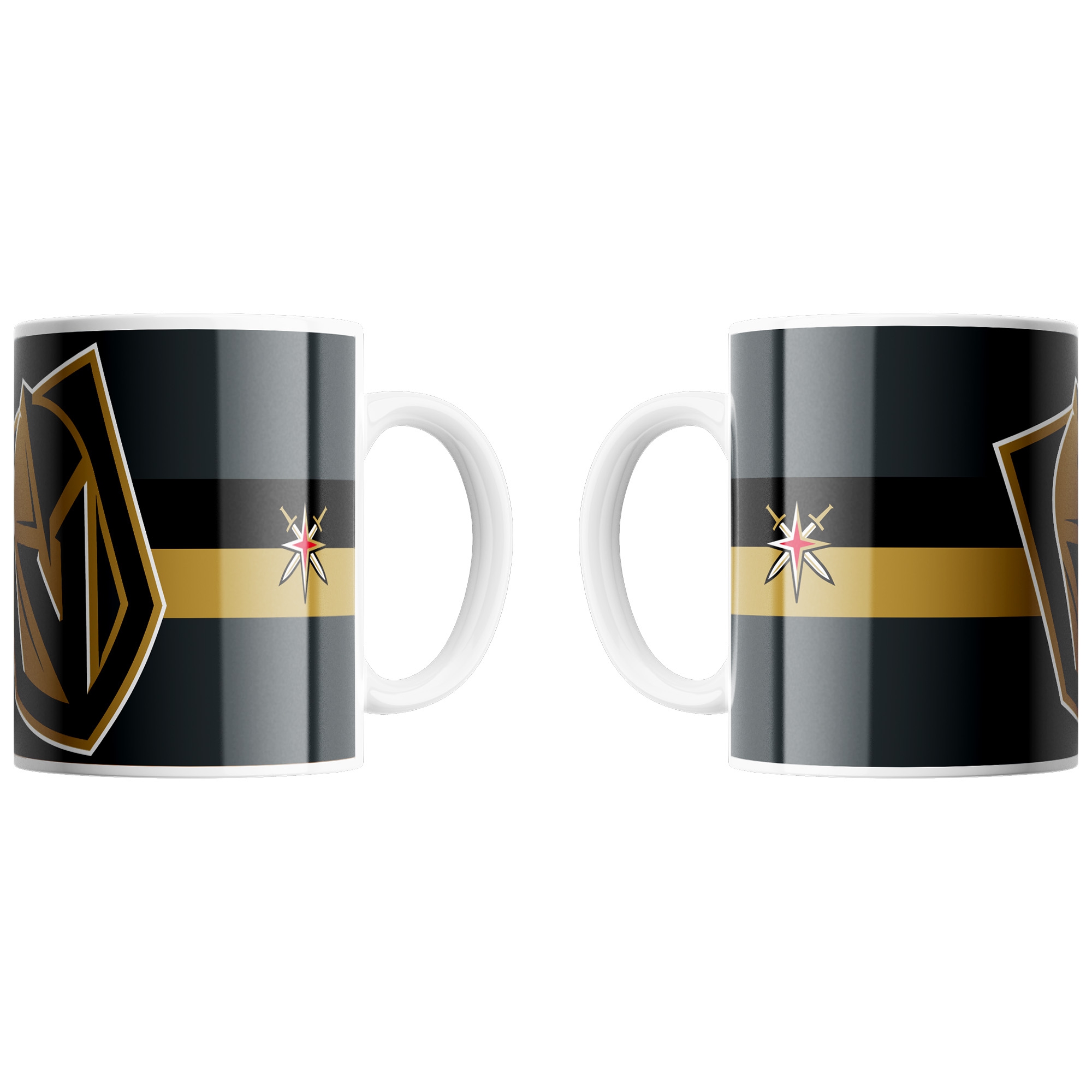 Vegas Golden Knights Triple Logo NHL Jumbo Mug (450 ml)