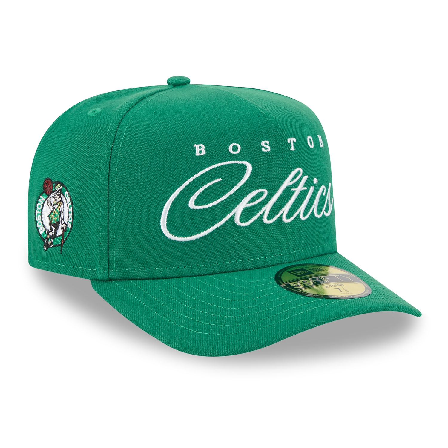 Boston Celtics 2025 NBA Draft New Era 59FIFTY A-Frame Fitted Cap Grün