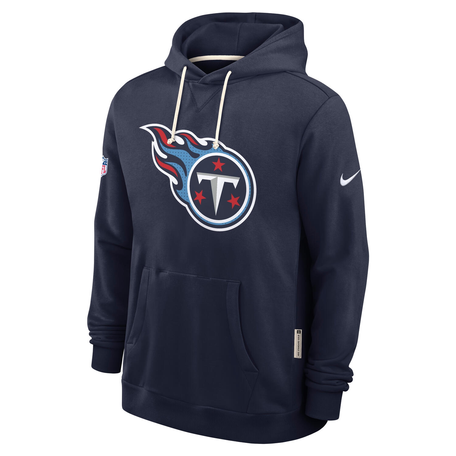 Tennessee Titans 2025 NFL Sideline Nike Standard Issue Hoodie Navy