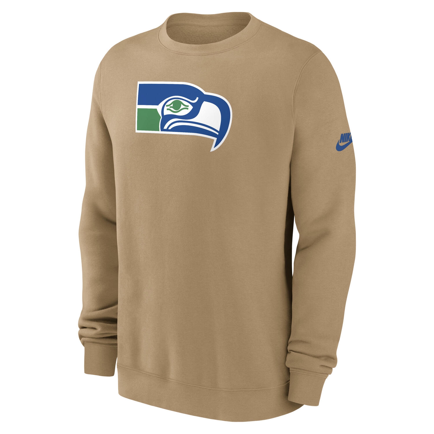 Seattle Seahawks Swing Pass NFL Rewind Club Crew Beige