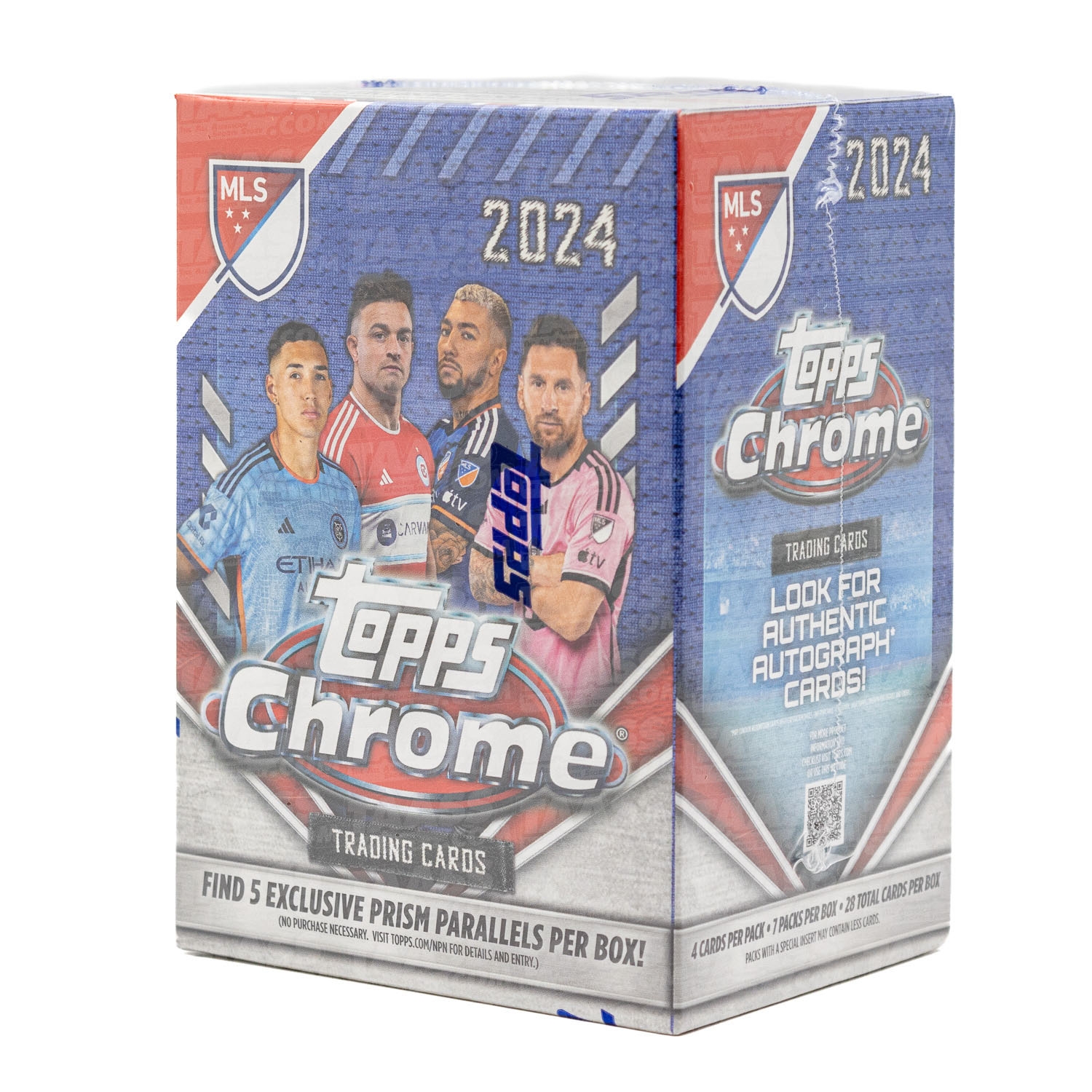 2024 Topps Chrome MLS Soccer Blaster Box