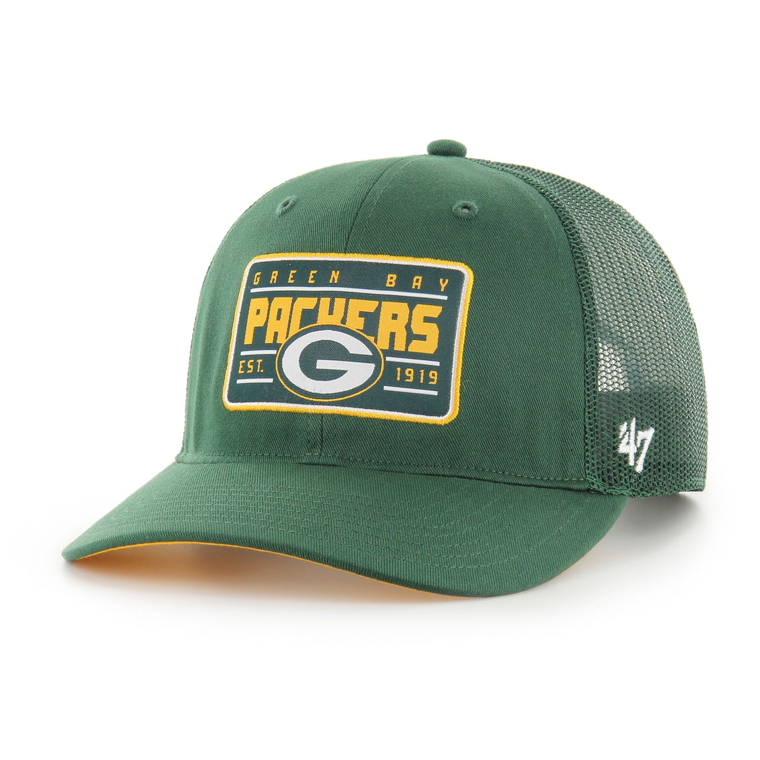 Green Bay Packers Hardline '47 Trucker Snapback NFL Cap Grün